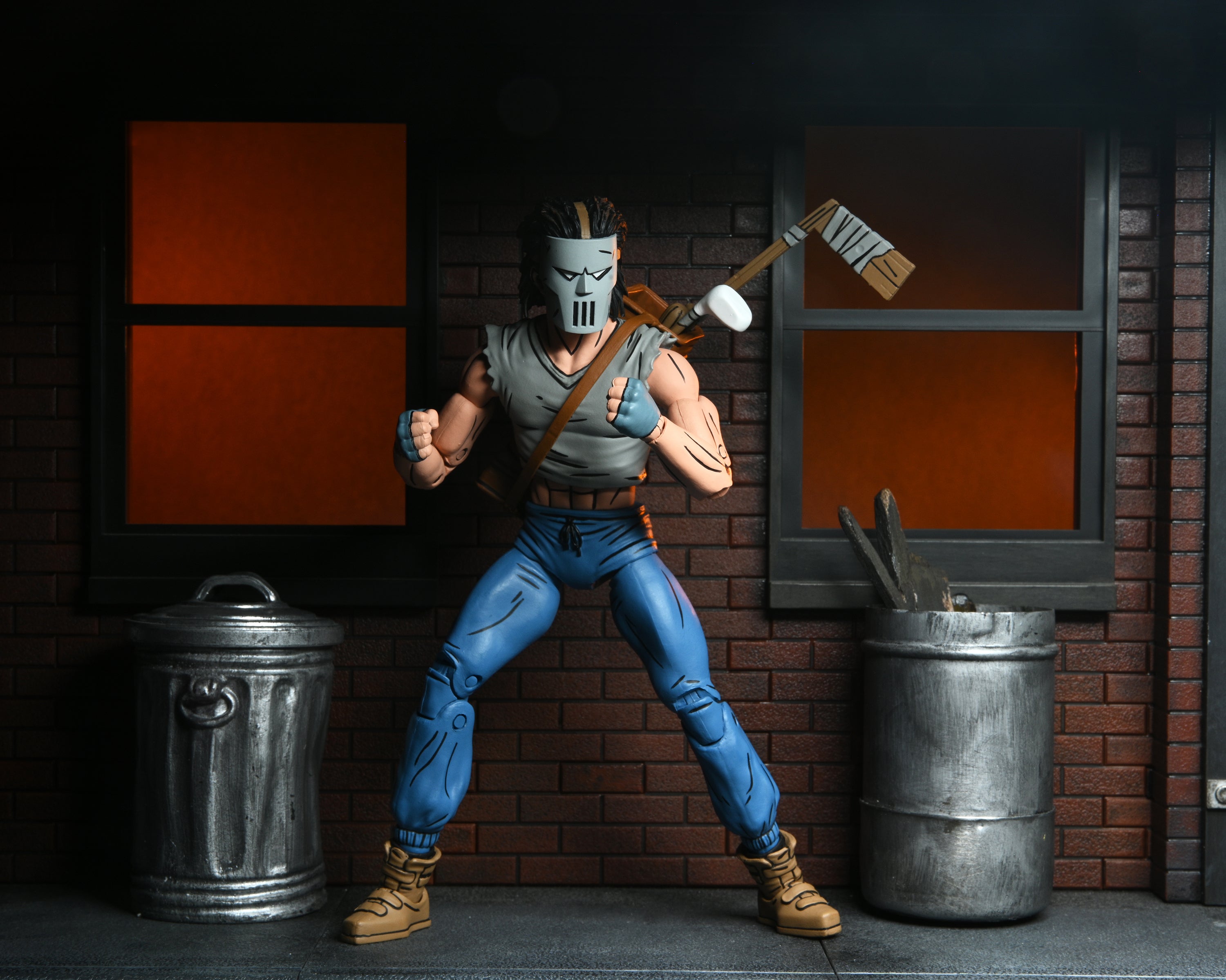 Teenage Mutant Ninja Turtles (Mirage Comics) - Casey Jones 7” Scale Action Figure - NECA