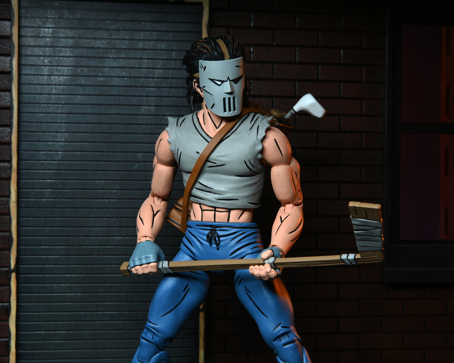Teenage Mutant Ninja Turtles (Mirage Comics) - Casey Jones 7” Scale Action Figure - NECA