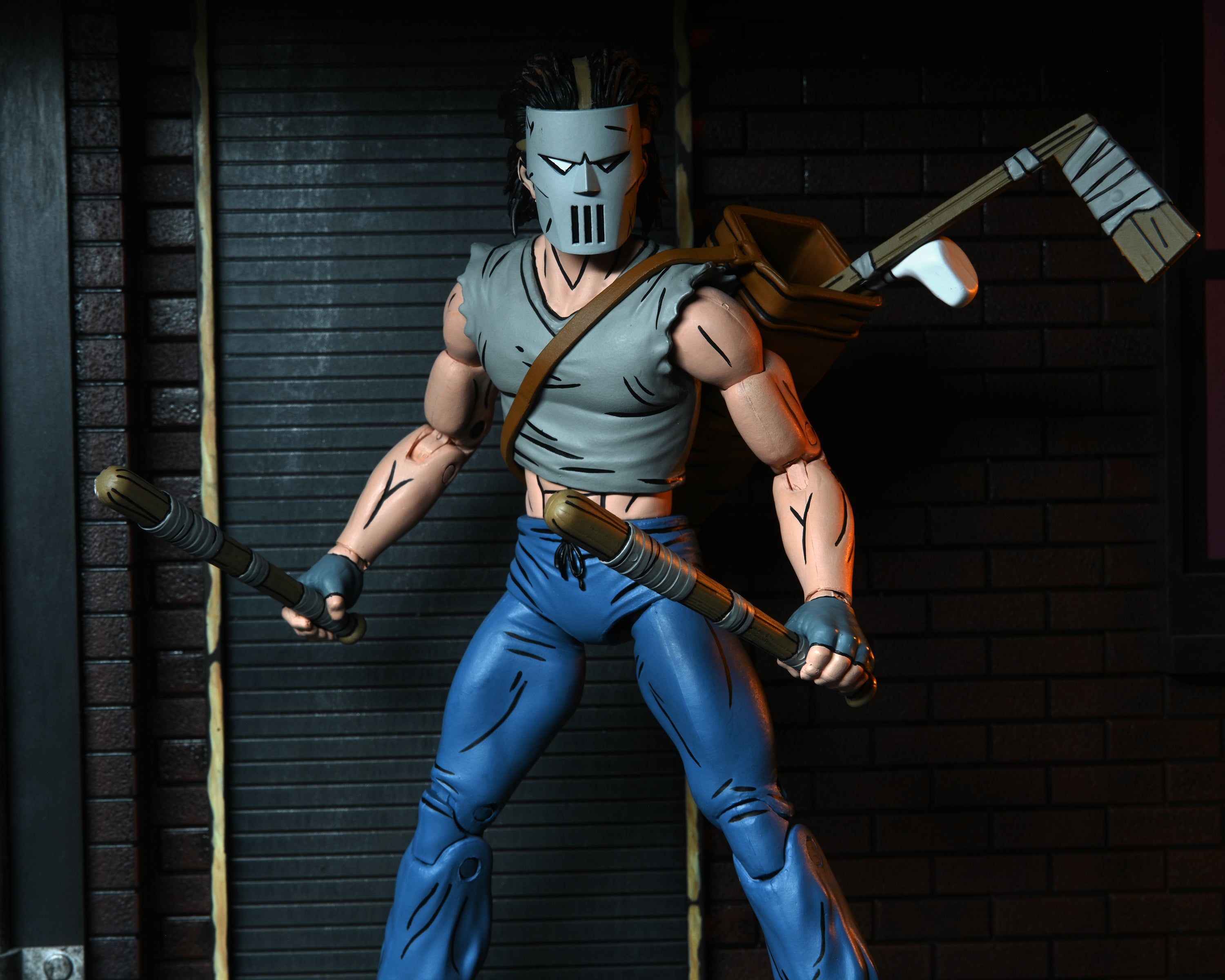 Teenage Mutant Ninja Turtles (Mirage Comics) - Casey Jones 7” Scale Action Figure - NECA