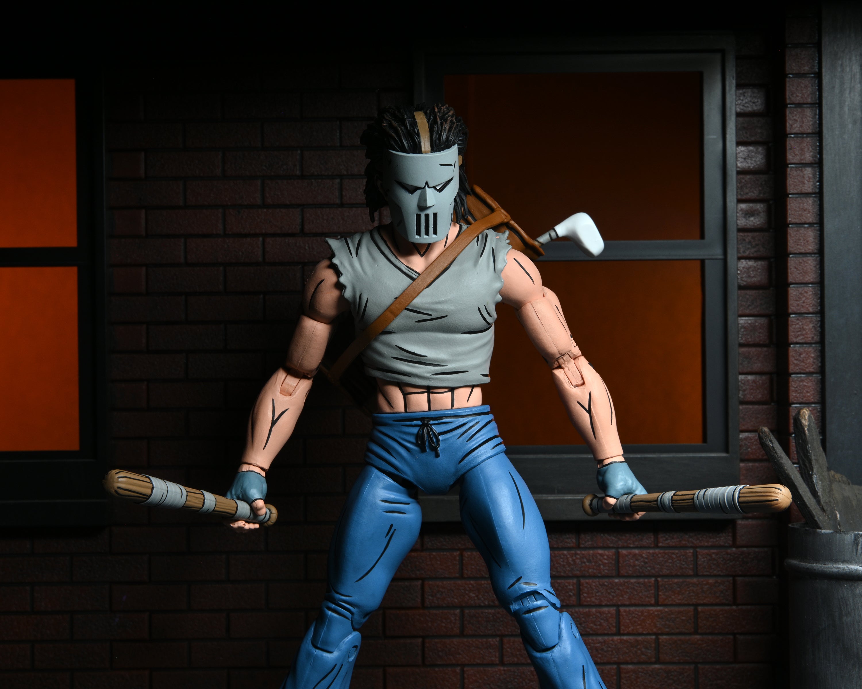 Teenage Mutant Ninja Turtles (Mirage Comics) - Casey Jones 7” Scale Action Figure - NECA