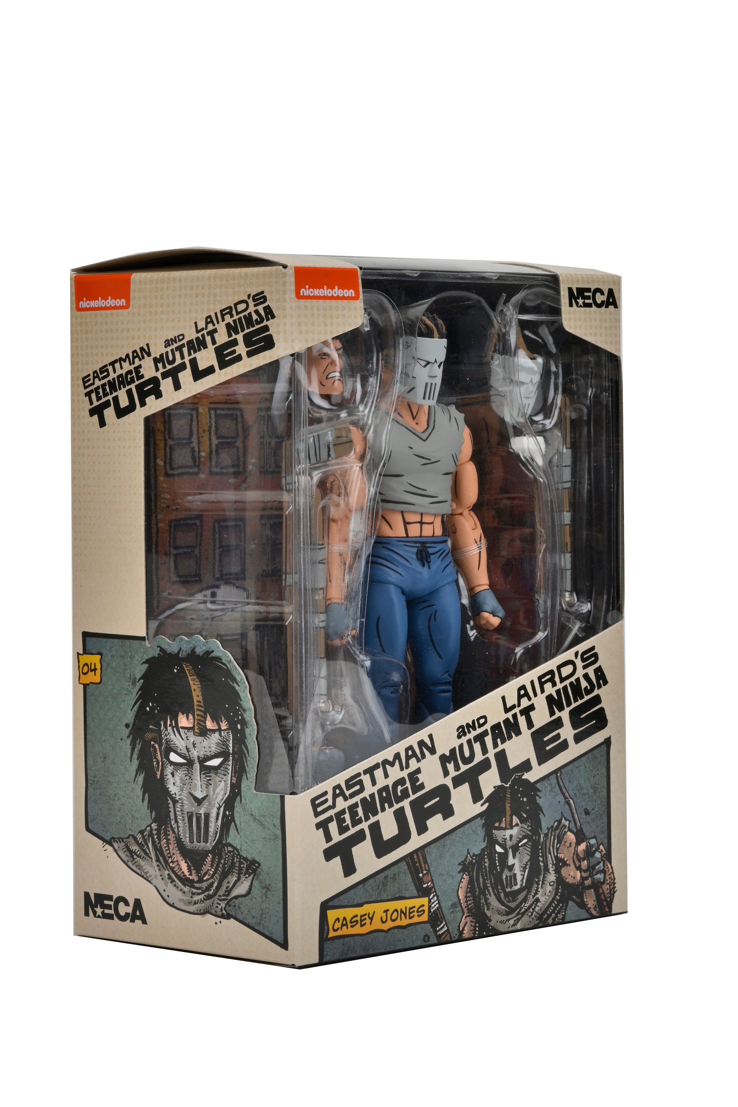 Teenage Mutant Ninja Turtles (Mirage Comics) - Casey Jones 7” Scale Action Figure - NECA