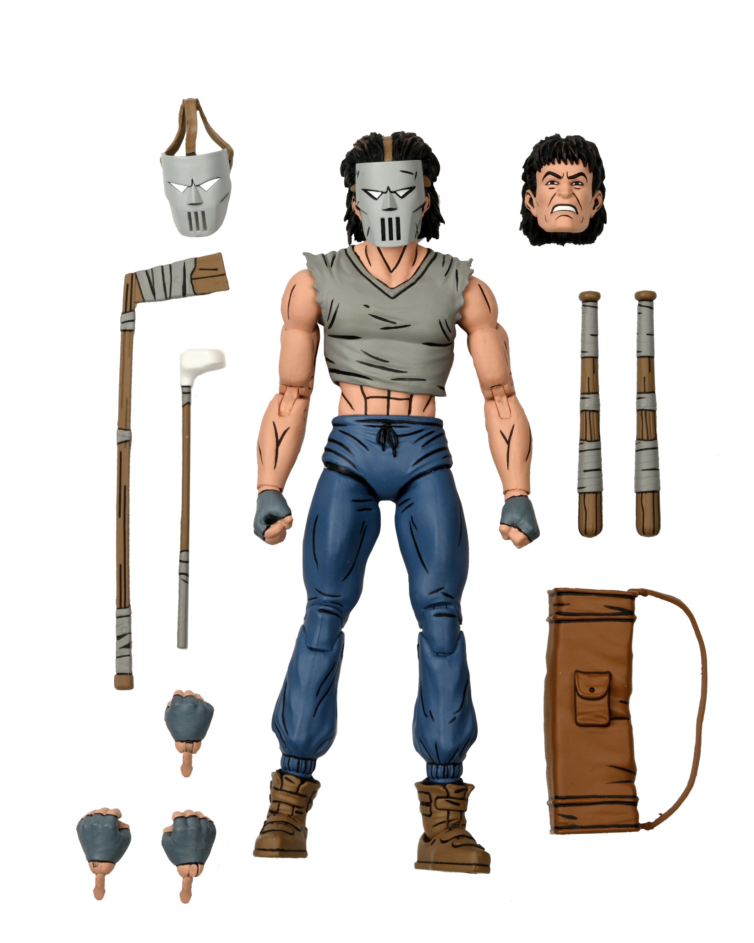 Teenage Mutant Ninja Turtles (Mirage Comics) - Casey Jones 7” Scale Action Figure - NECA