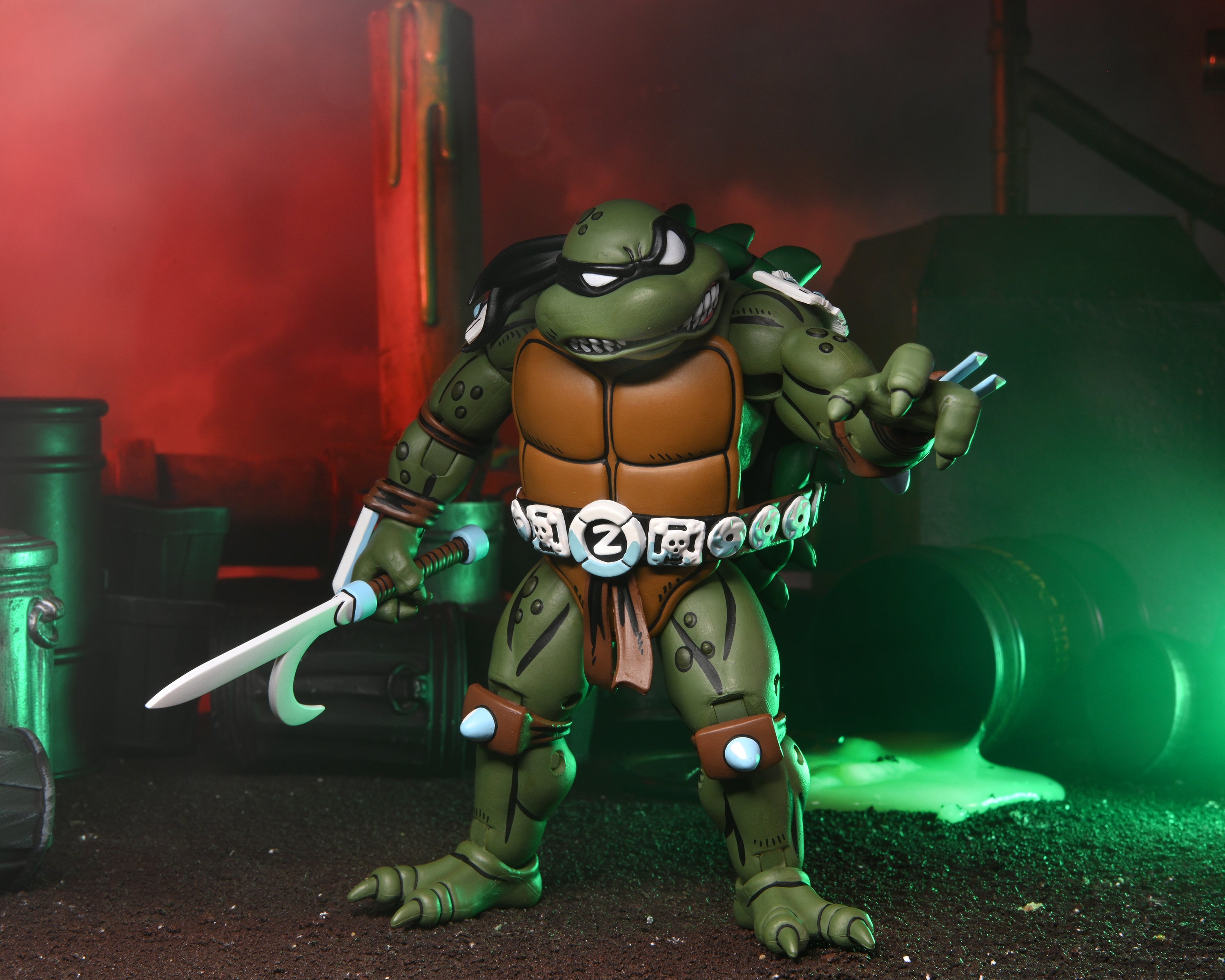 Teenage Mutant Ninja Turtles Adventures (Archie Comics) - Slash 7” Scale Action Figure - NECA