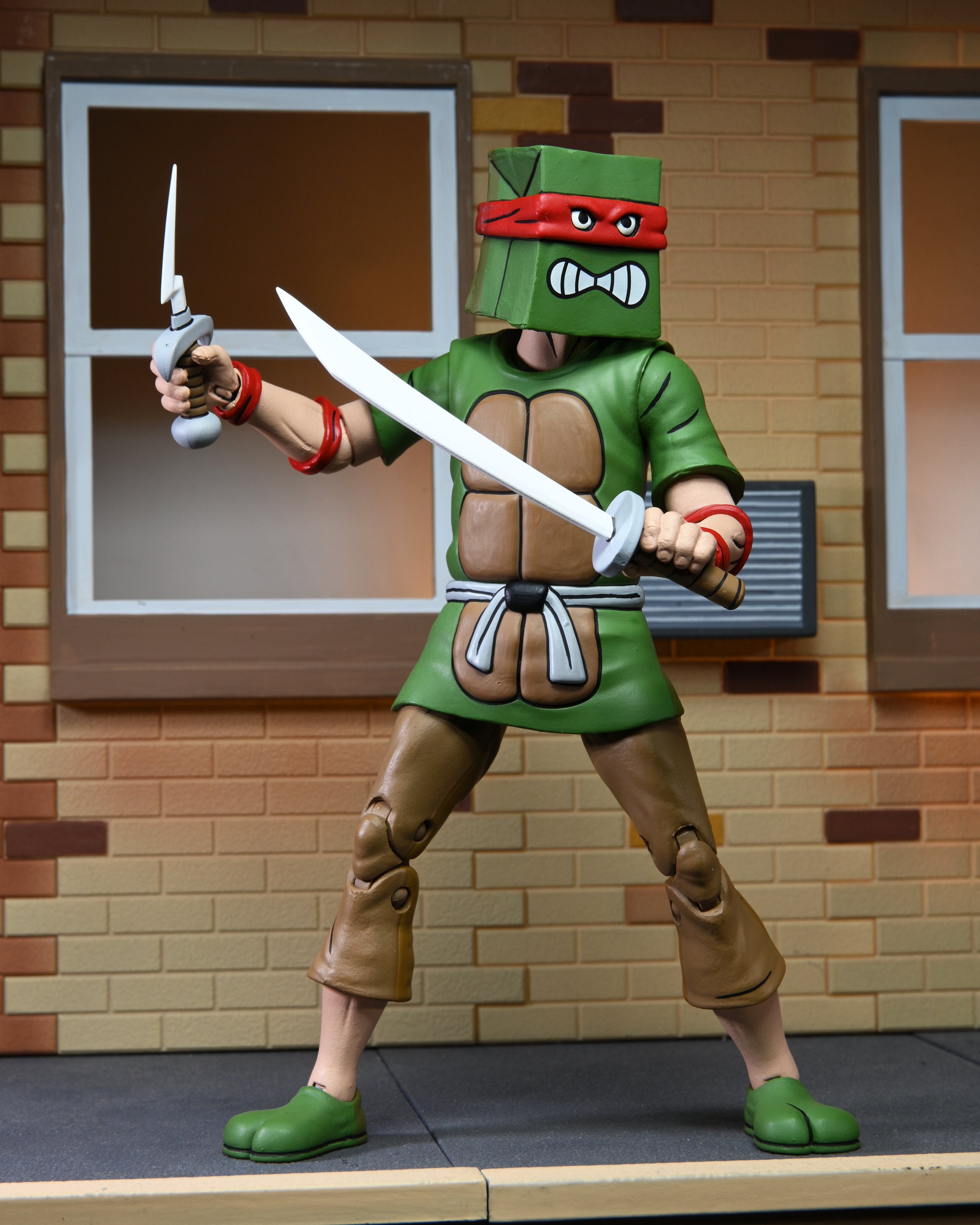 Teenage Mutant Ninja Turtles (Cartoon) - Rock Soldier Infantry & Crooked Goon 7” Scale Action Figures (2-Pack) on the NECA Store