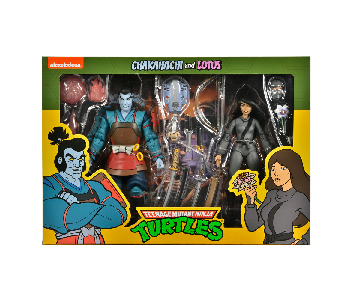 Teenage Mutant Ninja Turtles (Cartoon) - Lotus & Chakahachi 7" Scale Action Figures (2-Pack)