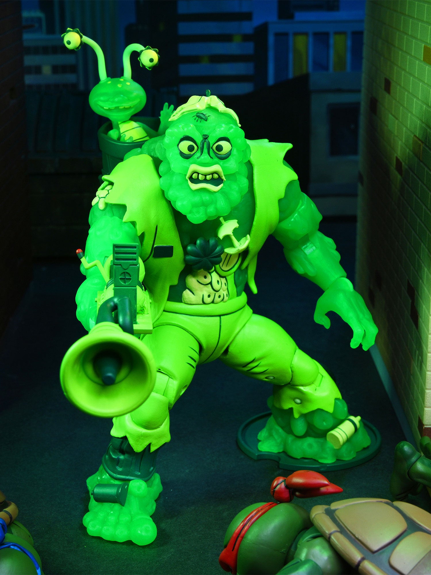 Teenage Mutant Ninja Turtles (Cartoon) - Ultimate Glow in the Dark Muckman & Joe Eyeball 7” Scale Action Figures on the NECA Store