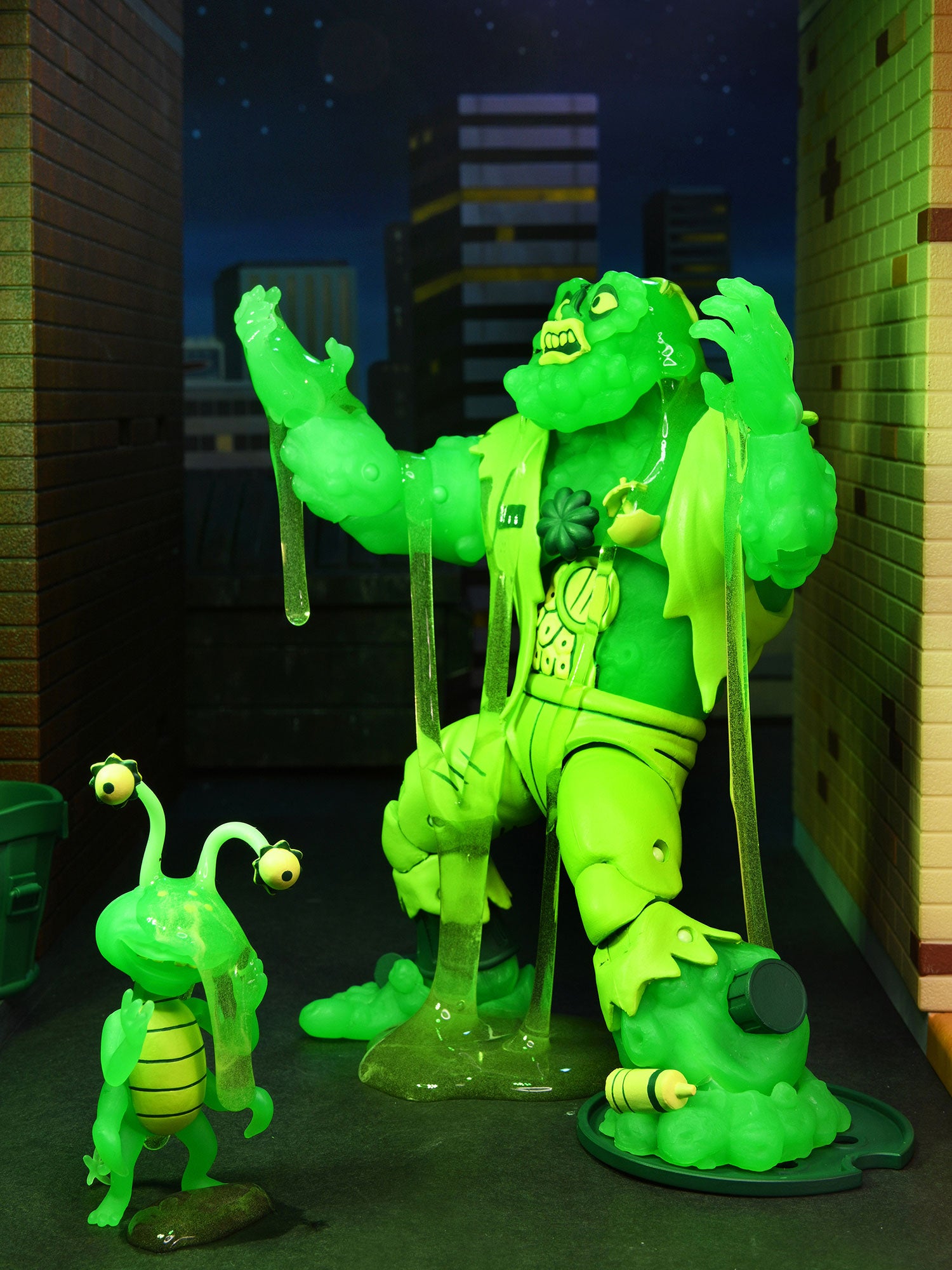 Teenage Mutant Ninja Turtles (Cartoon) - Ultimate Glow in the Dark Muckman & Joe Eyeball 7” Scale Action Figures on the NECA Store