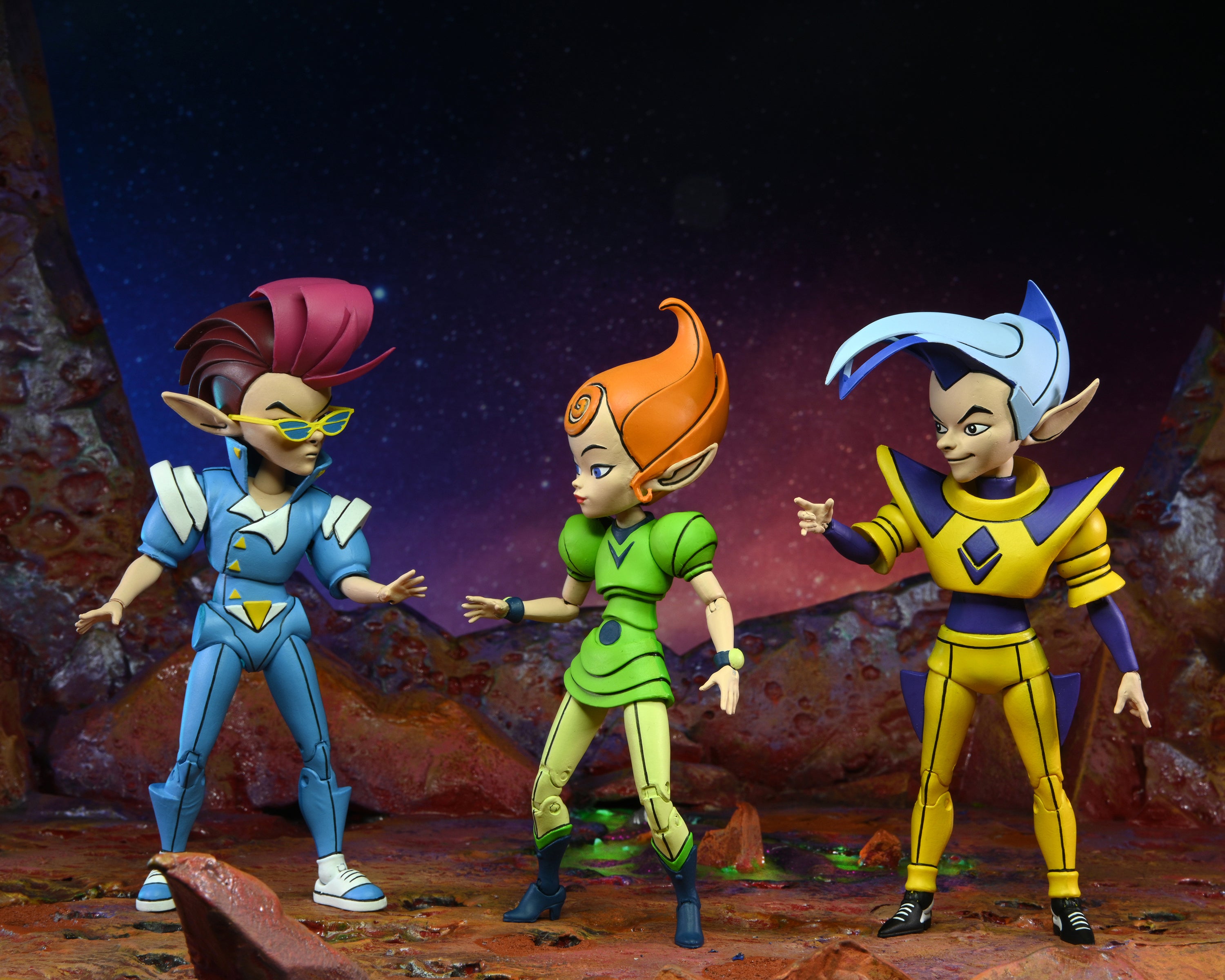 Teenage Mutant Ninja Turtles (Cartoon) - Neutrino 7” Scale Action Figures (3 Pack) on the NECA Store