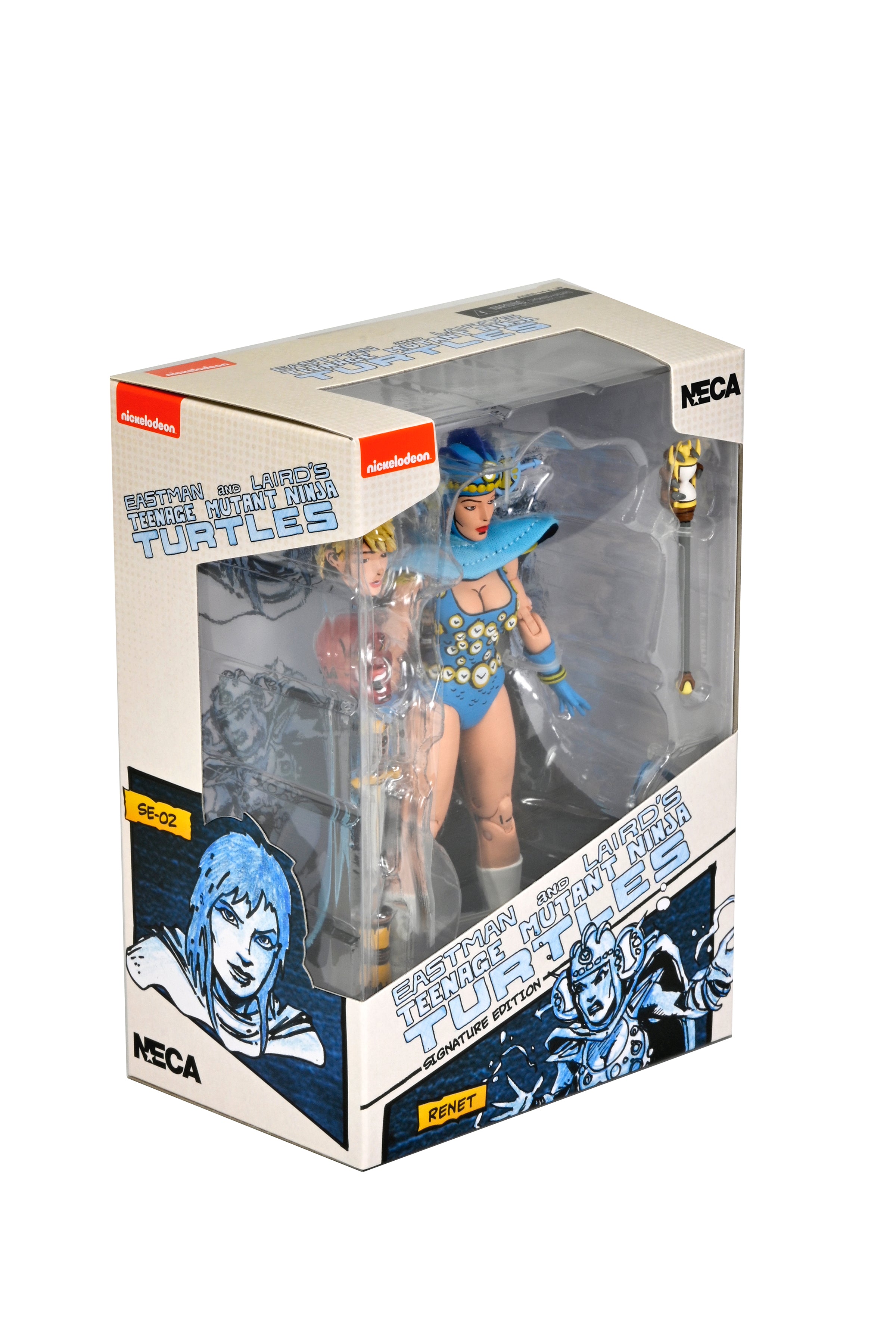 Teenage Mutant Ninja Turtles (Mirage Comics) - Renet (Blue) 7" Scale Action Figure on the NECA Store