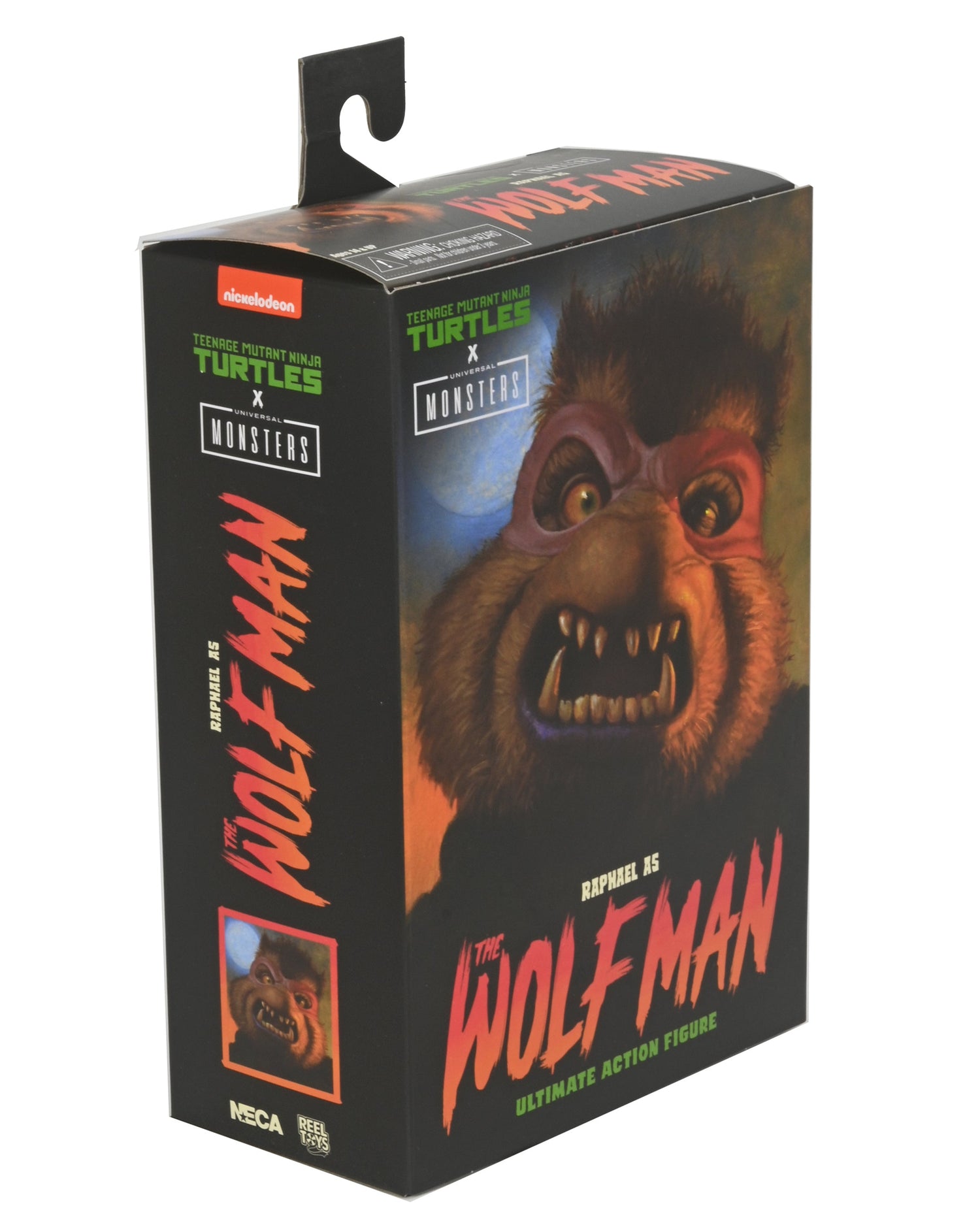 Universal Monsters x Teenage Mutant Ninja Turtles – Ultimate Raphael as the Wolf Man 7” Scale Action Figure - NECA