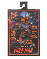 Universal Monsters x Teenage Mutant Ninja Turtles – Ultimate Raphael as the Wolf Man 7” Scale Action Figure - NECA