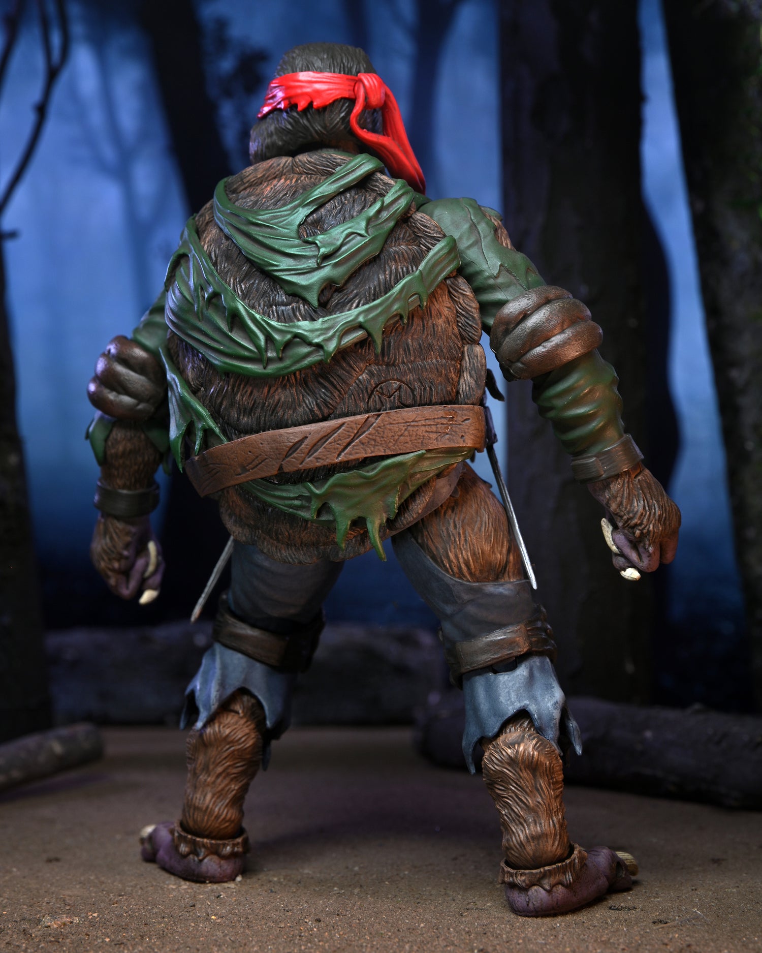 Universal Monsters x Teenage Mutant Ninja Turtles – Ultimate Raphael as the Wolf Man 7” Scale Action Figure - NECA