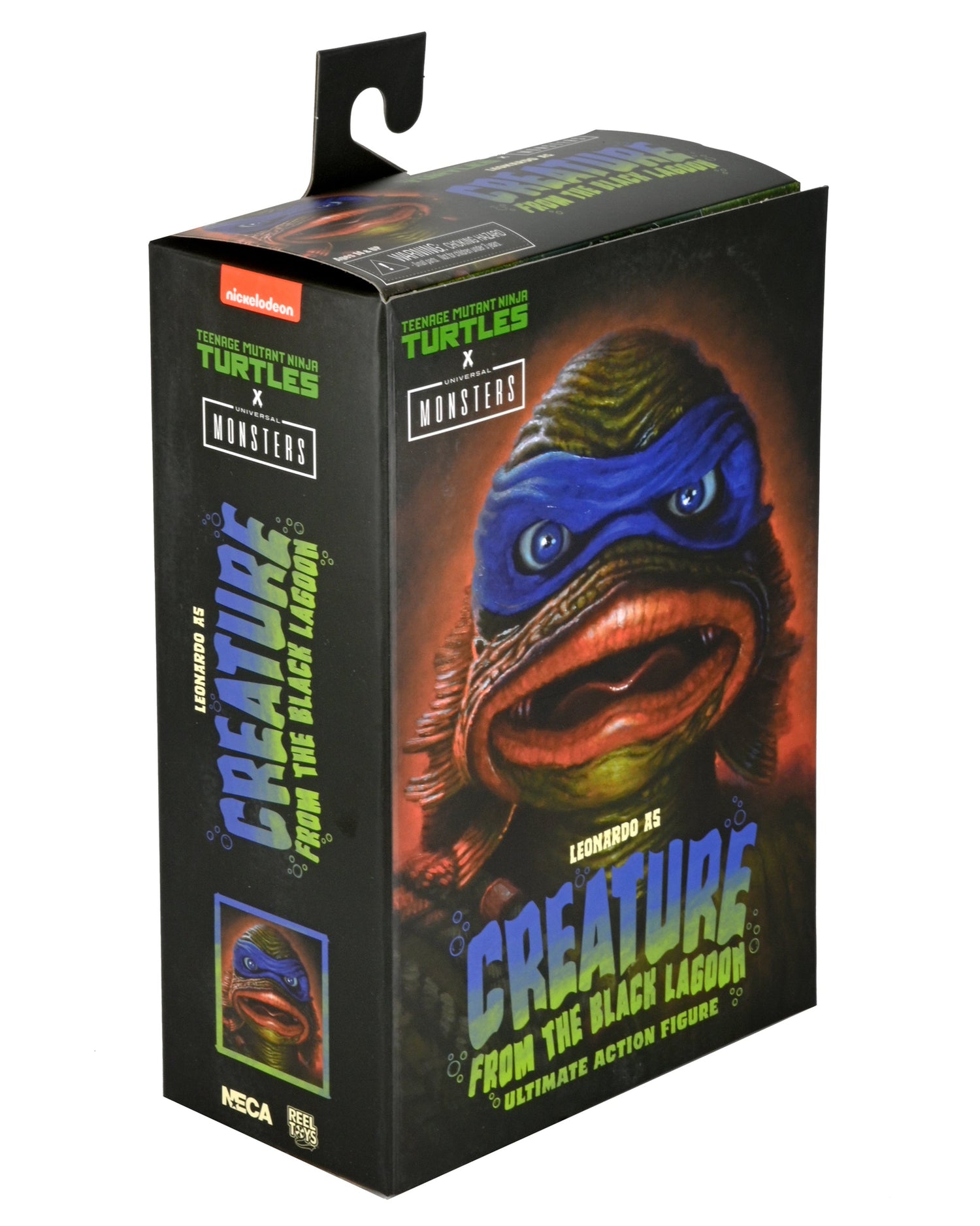 Universal Monsters x Teenage Mutant Ninja Turtles – Ultimate Leonardo as the Creature 7” Scale Action Figure - NECA