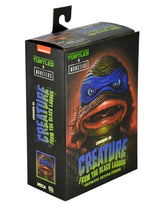 Universal Monsters x Teenage Mutant Ninja Turtles – Ultimate Leonardo as the Creature 7” Scale Action Figure - NECA