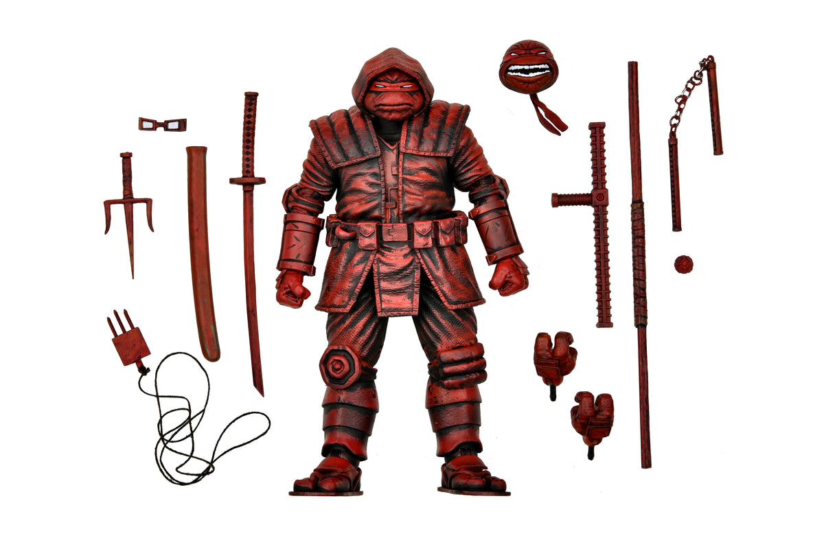 Teenage Mutant Ninja Turtles (The Last Ronin) - Ultimate Red and Black 7" Scale Action Figure