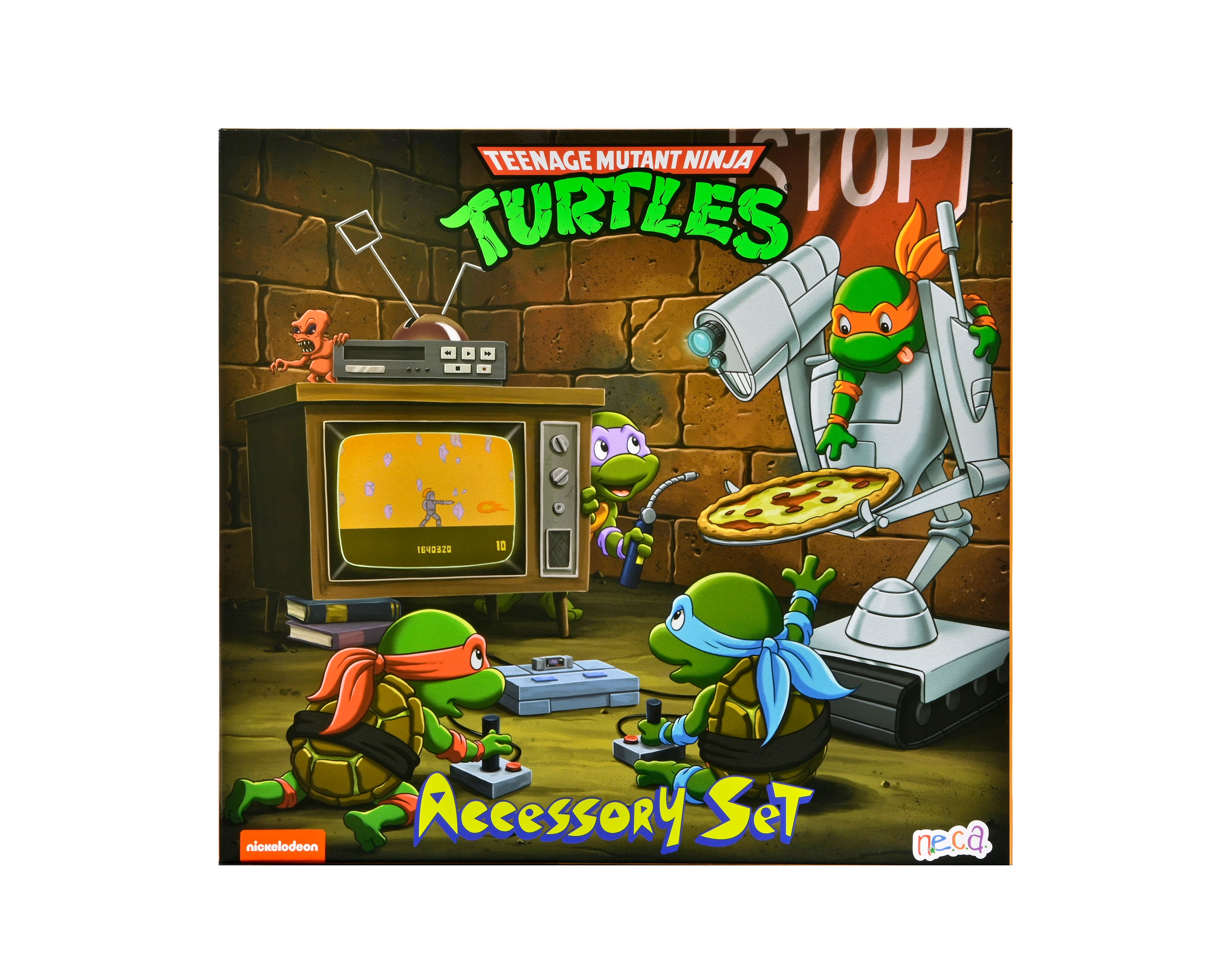 Teenage Mutant Ninja Turtles (Cartoon) – 7” Scale Accessory Set - NECA