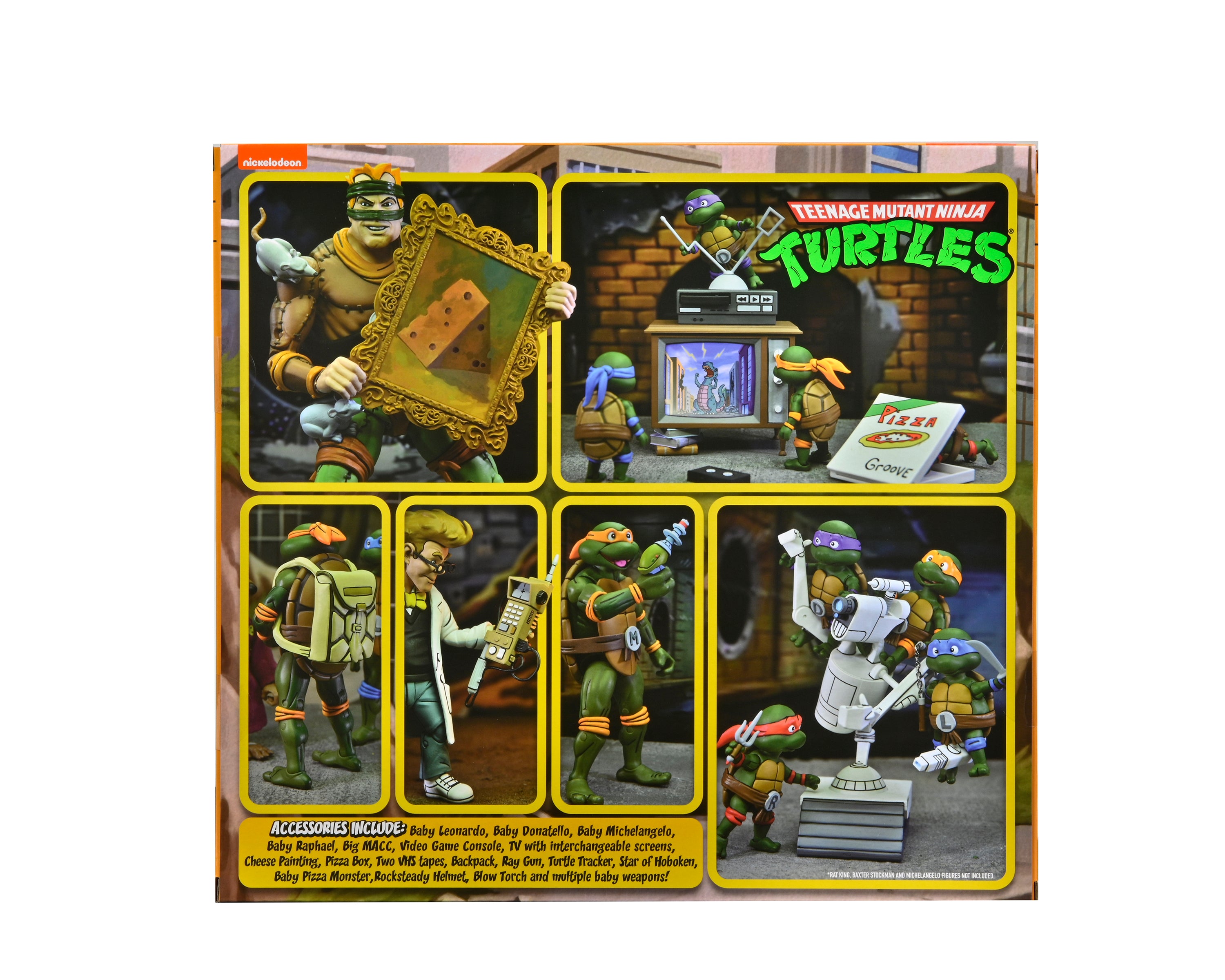 Teenage Mutant Ninja Turtles (Cartoon) – 7” Scale Accessory Set - NECA