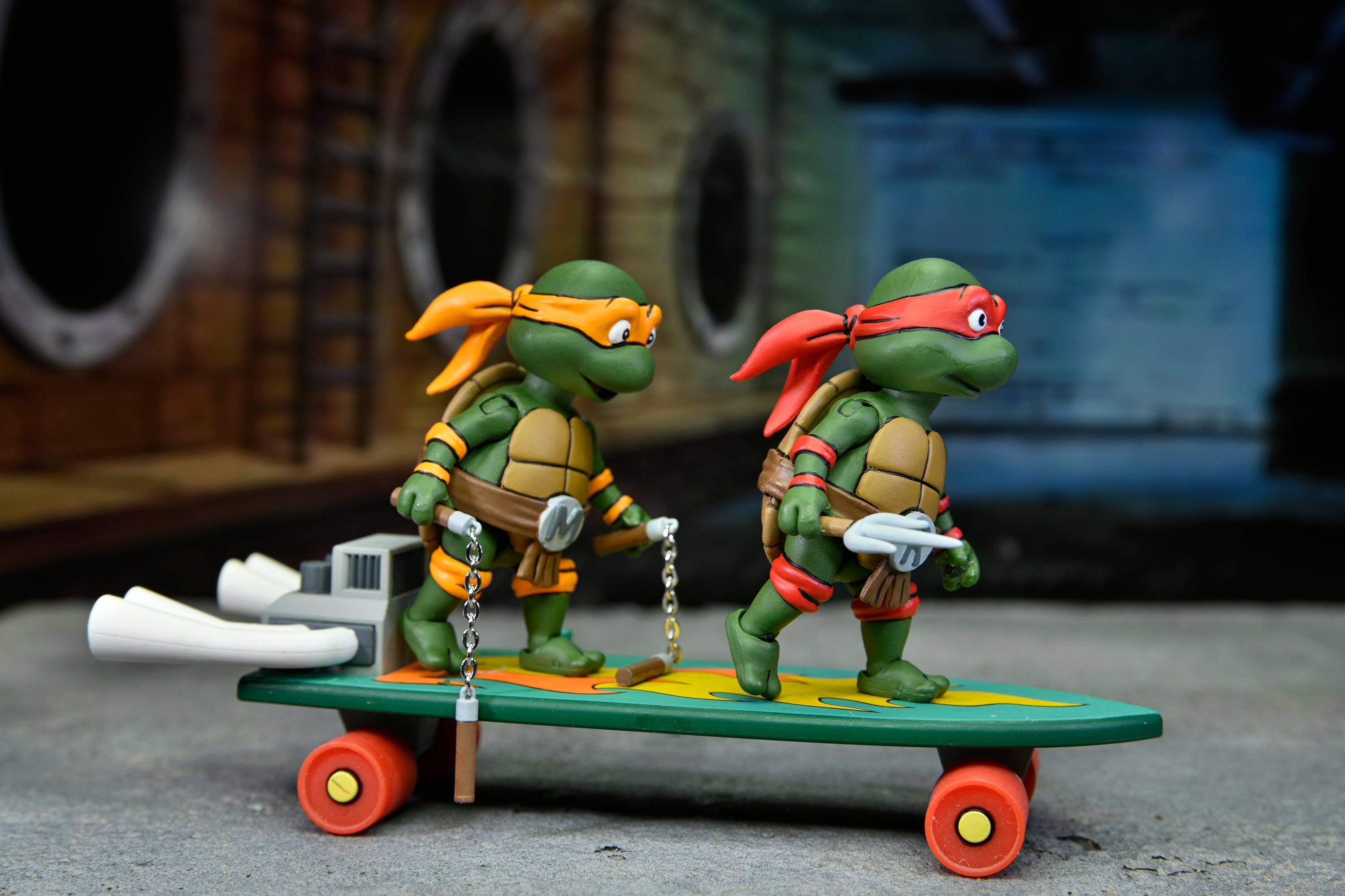 Teenage Mutant Ninja Turtles (Cartoon) – 7” Scale Accessory Set - NECA