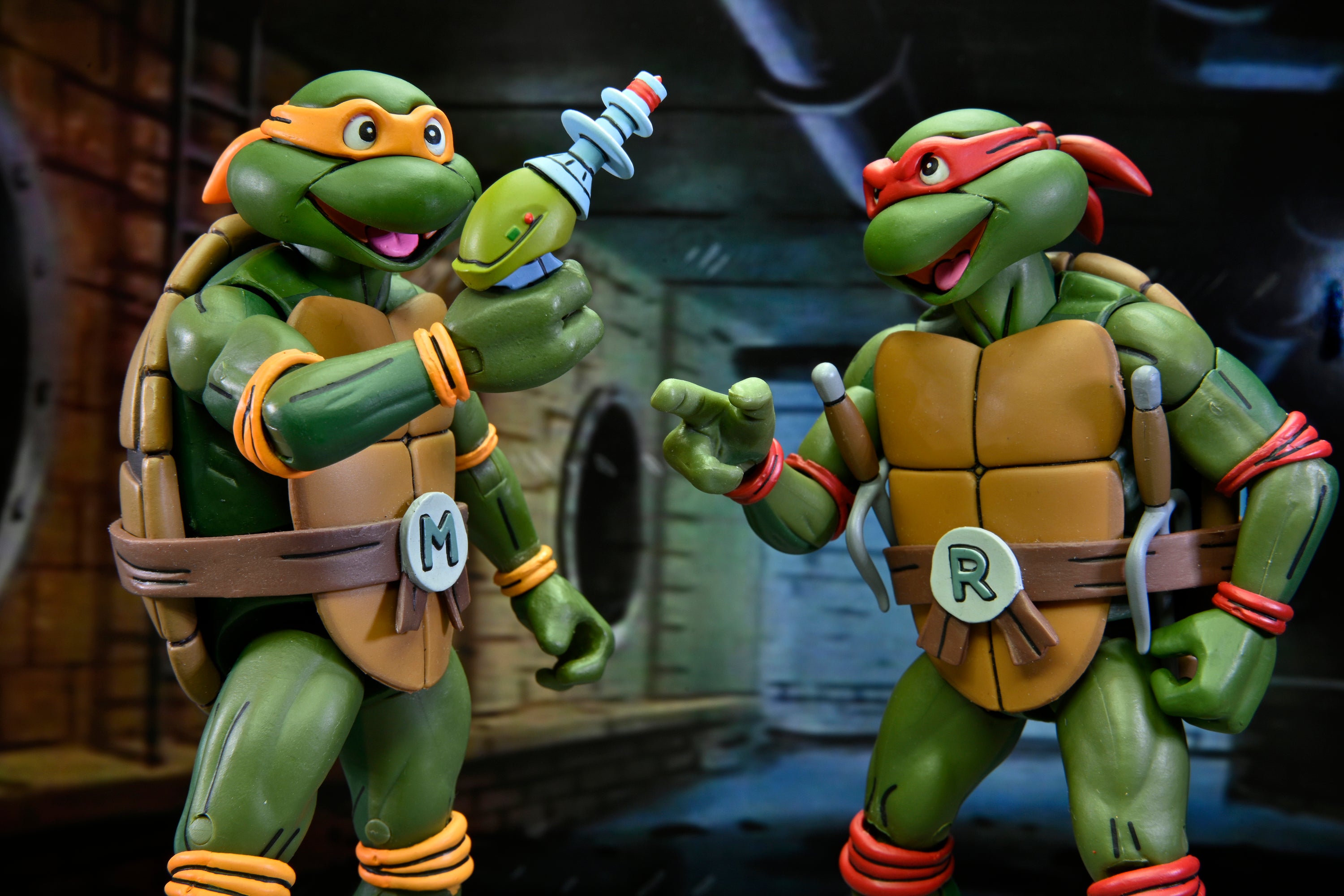 Teenage Mutant Ninja Turtles (Cartoon) – 7” Scale Accessory Set - NECA