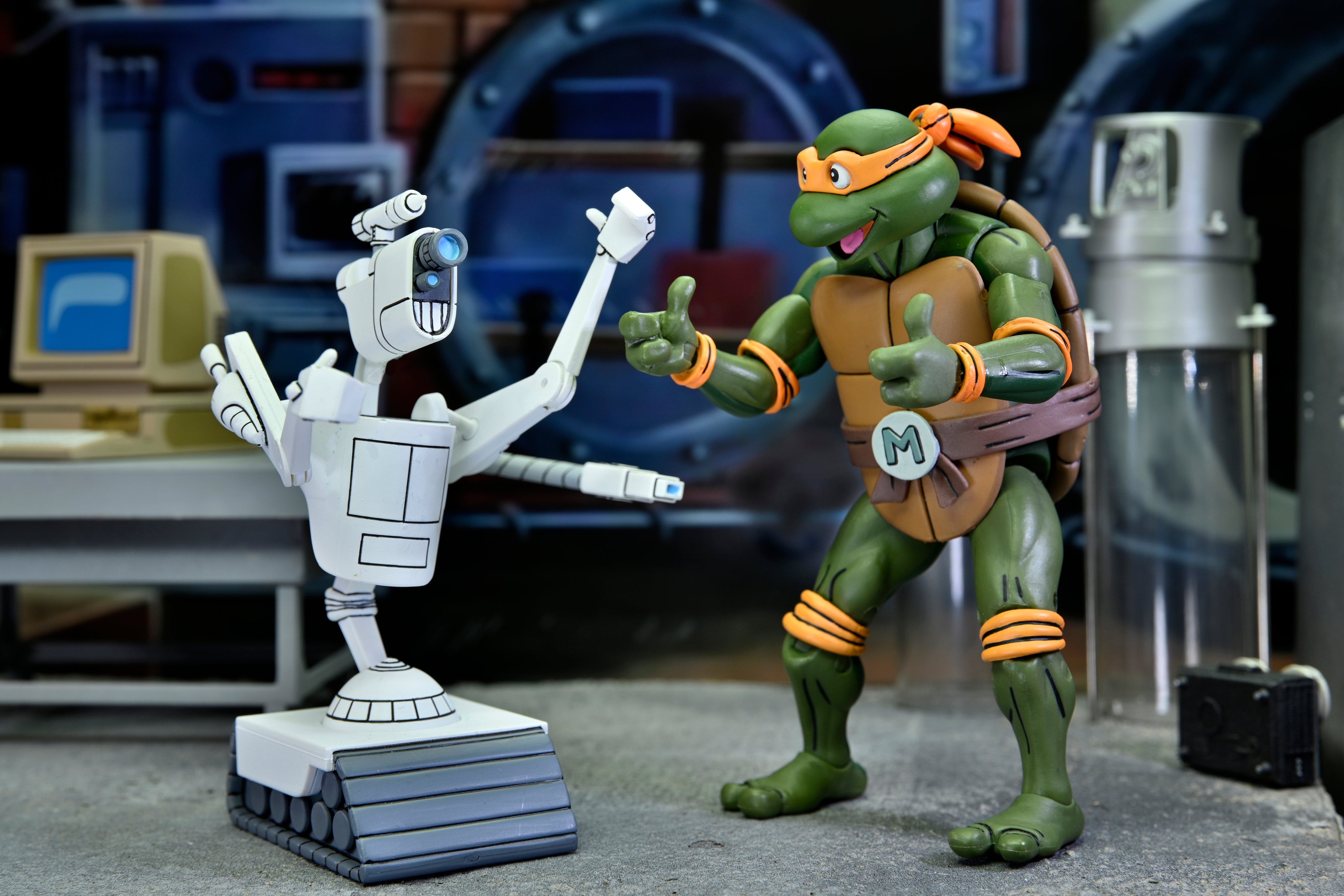 Teenage Mutant Ninja Turtles (Cartoon) – 7” Scale Accessory Set - NECA