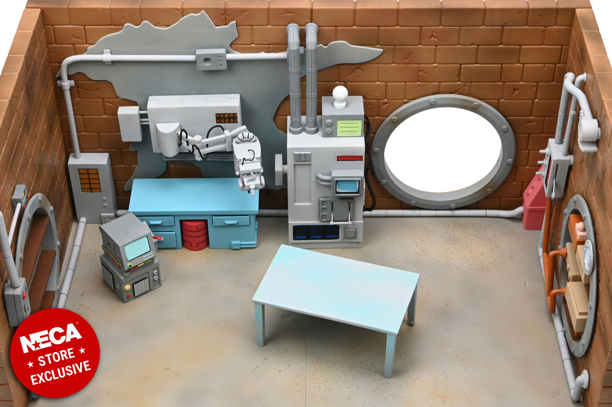 Teenage Mutant Ninja Turtles (Cartoon) – Sewer Lair - Donatello’s Lab Diorama