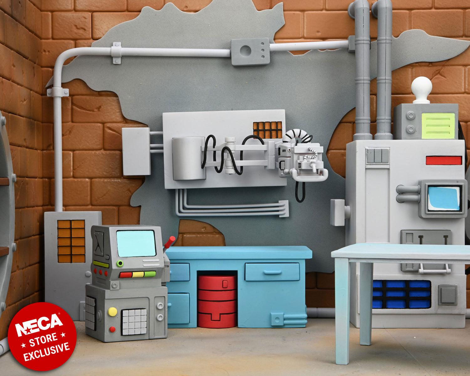 Teenage Mutant Ninja Turtles (Cartoon) – Sewer Lair - Donatello’s Lab Diorama