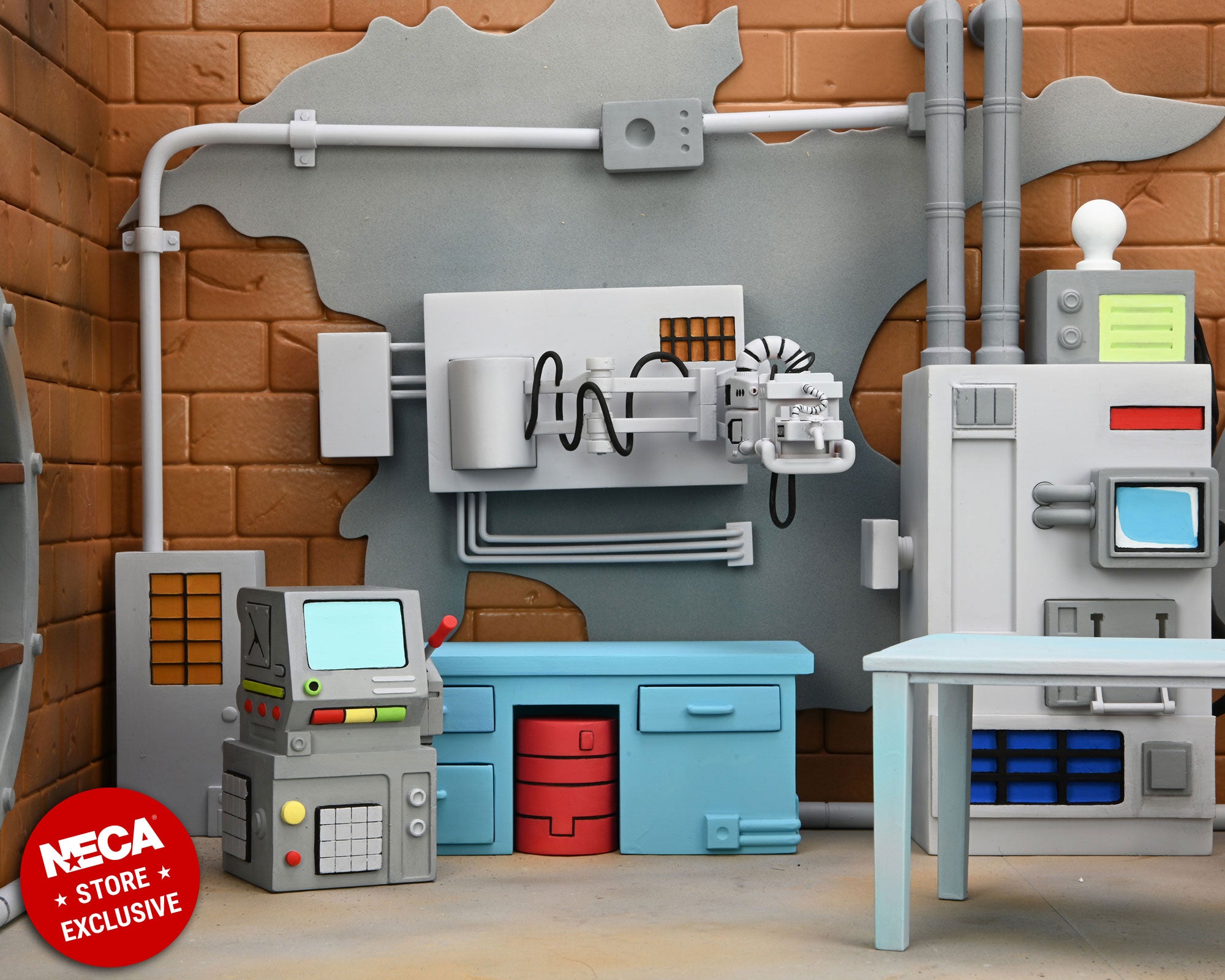 Teenage Mutant Ninja Turtles (Cartoon) – Sewer Lair - Donatello’s Lab Diorama