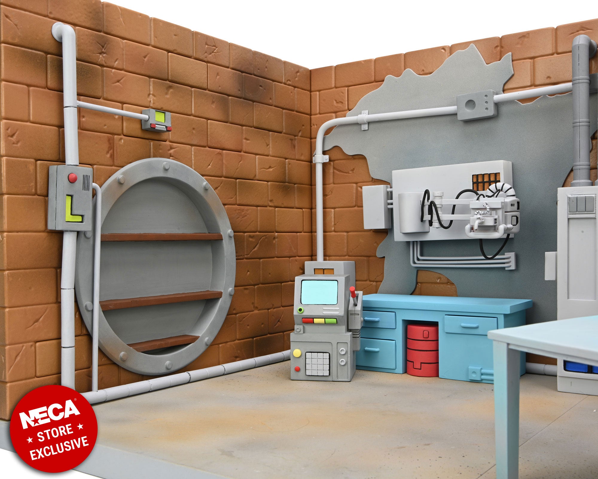 Teenage Mutant Ninja Turtles (Cartoon) – Sewer Lair - Donatello’s Lab Diorama