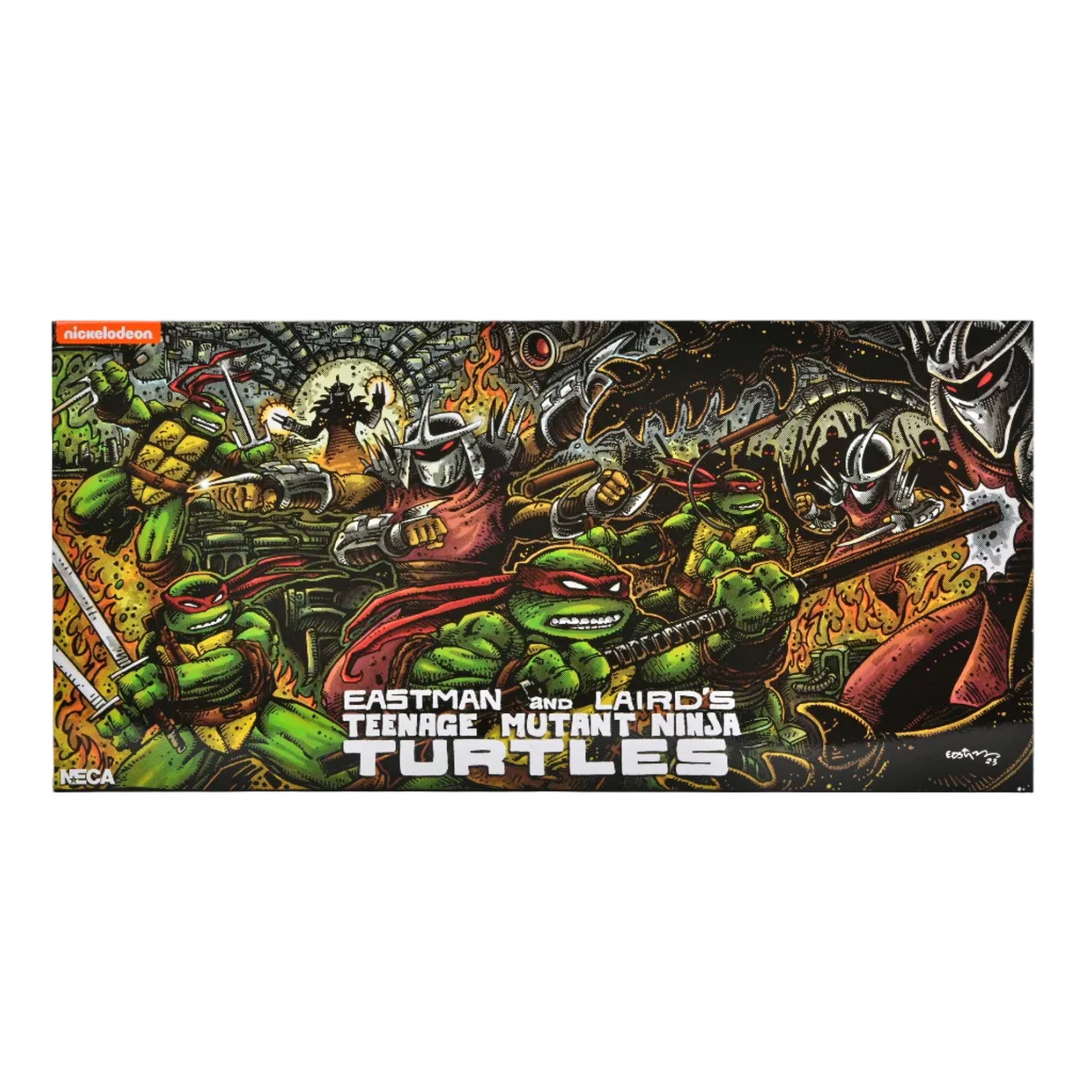 Teenage Mutant Ninja Turtles (Mirage Comics) - Leonardo, Raphael, Michelangelo, and Donatello 7" Scale Action Figure 4-Pack - NECA