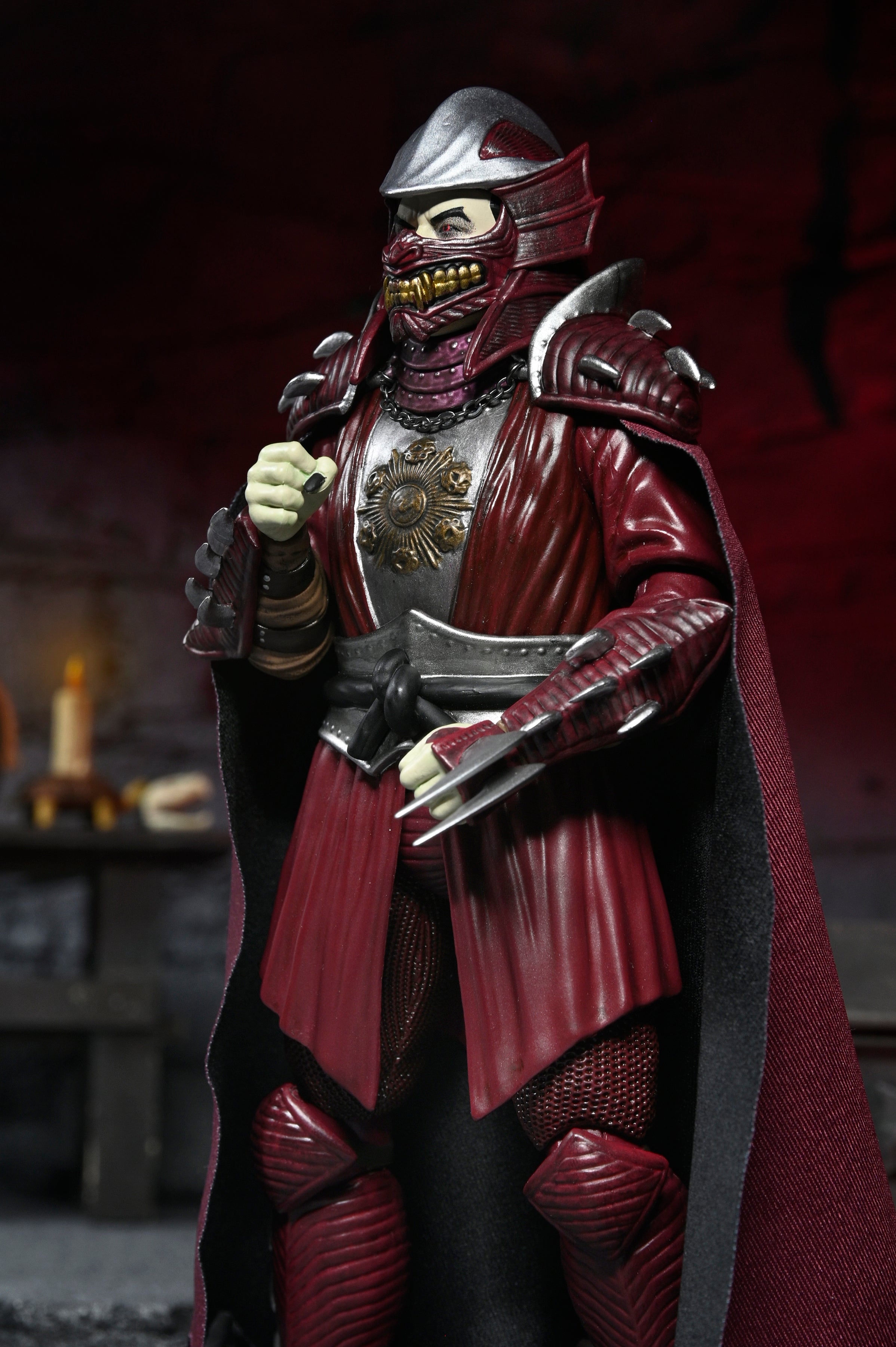 Universal Monsters x Teenage Mutant Ninja Turtles - Shredder as Dracula 7” Scale Action Figure on the NECA Store