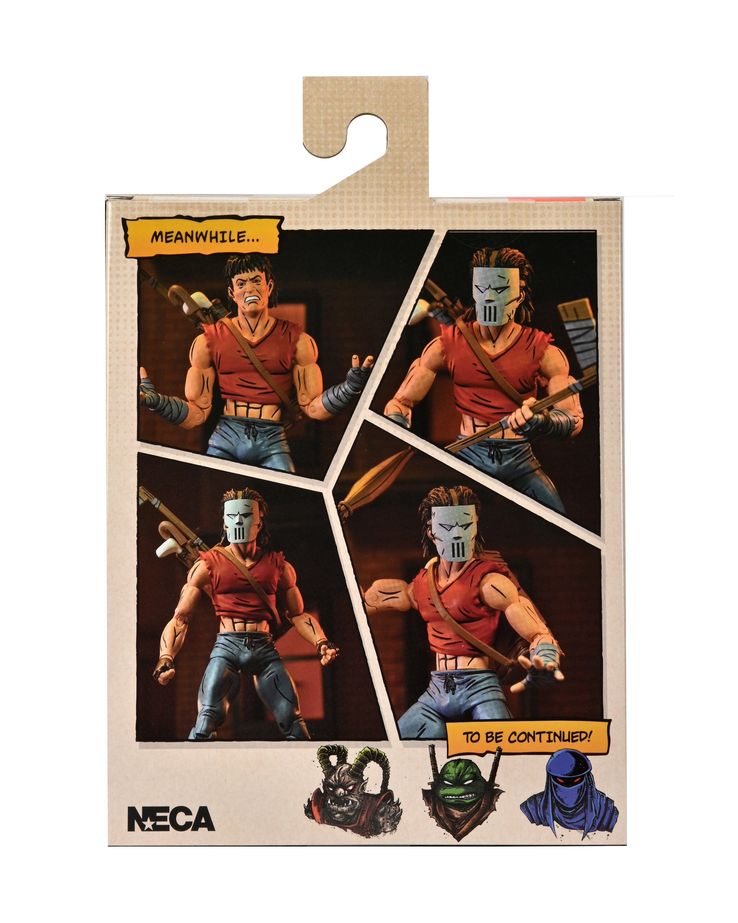 Teenage Mutant Ninja Turtles (Mirage Comics) Casey Jones in Red Shirt 7" Scale Action Figure - NECA