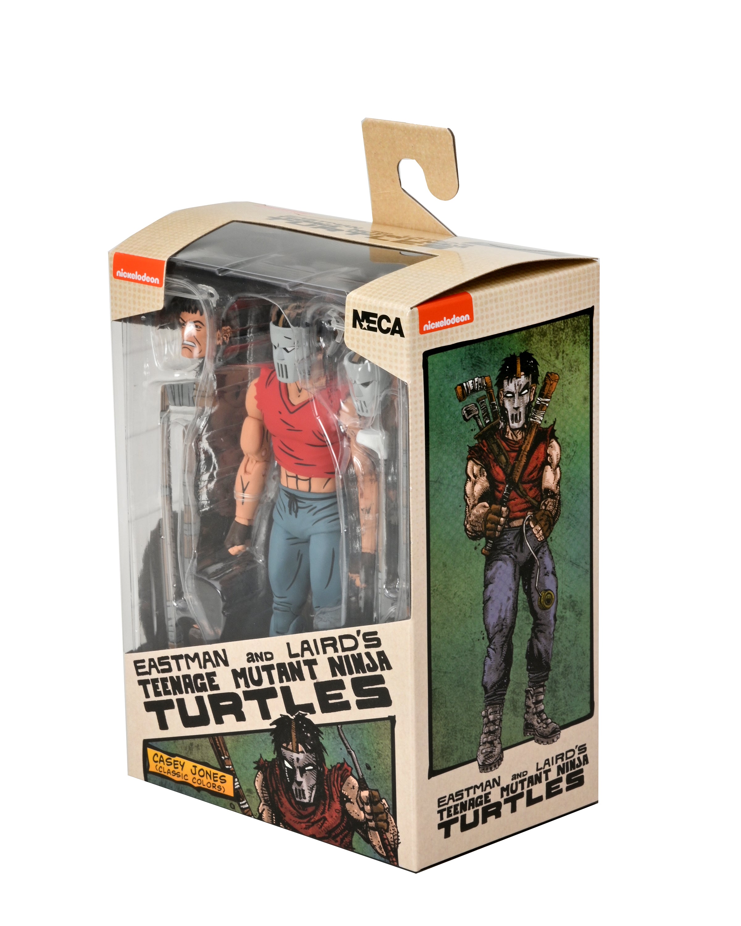 Teenage Mutant Ninja Turtles (Mirage Comics) Casey Jones in Red Shirt 7" Scale Action Figure - NECA