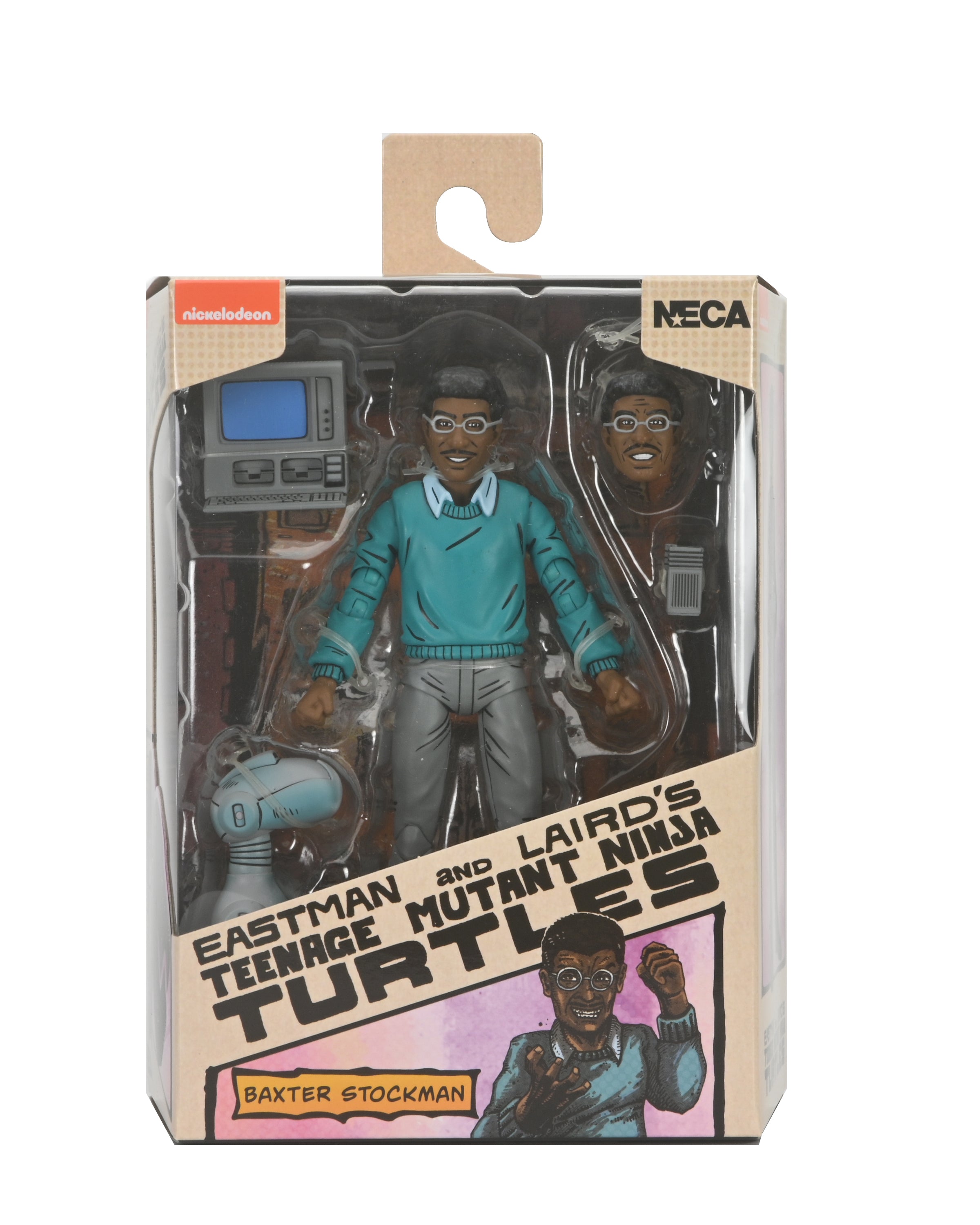 Teenage Mutant Ninja Turtles (Mirage Comics) - Baxter Stockman 7" Scale Action Figure - NECA