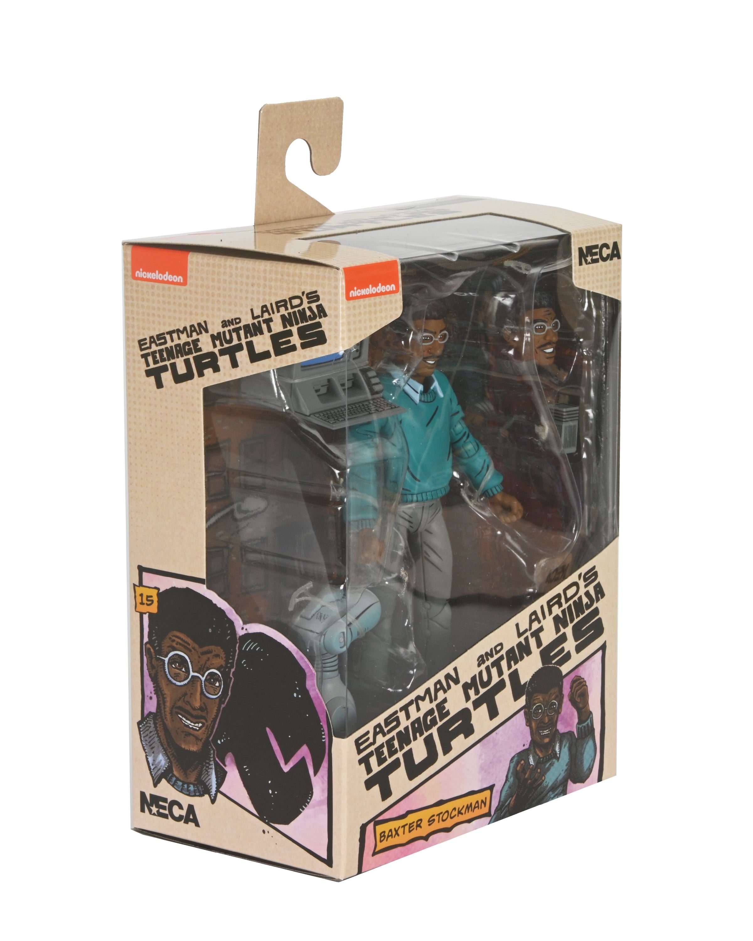 Teenage Mutant Ninja Turtles (Mirage Comics) - Baxter Stockman 7" Scale Action Figure - NECA