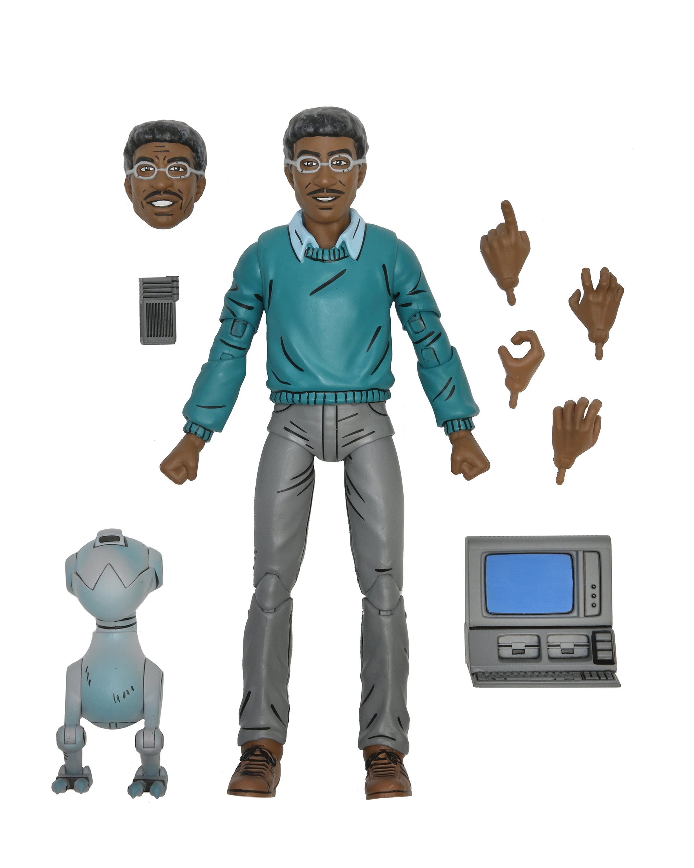 Teenage Mutant Ninja Turtles (Mirage Comics) - Baxter Stockman 7" Scale Action Figure - NECA