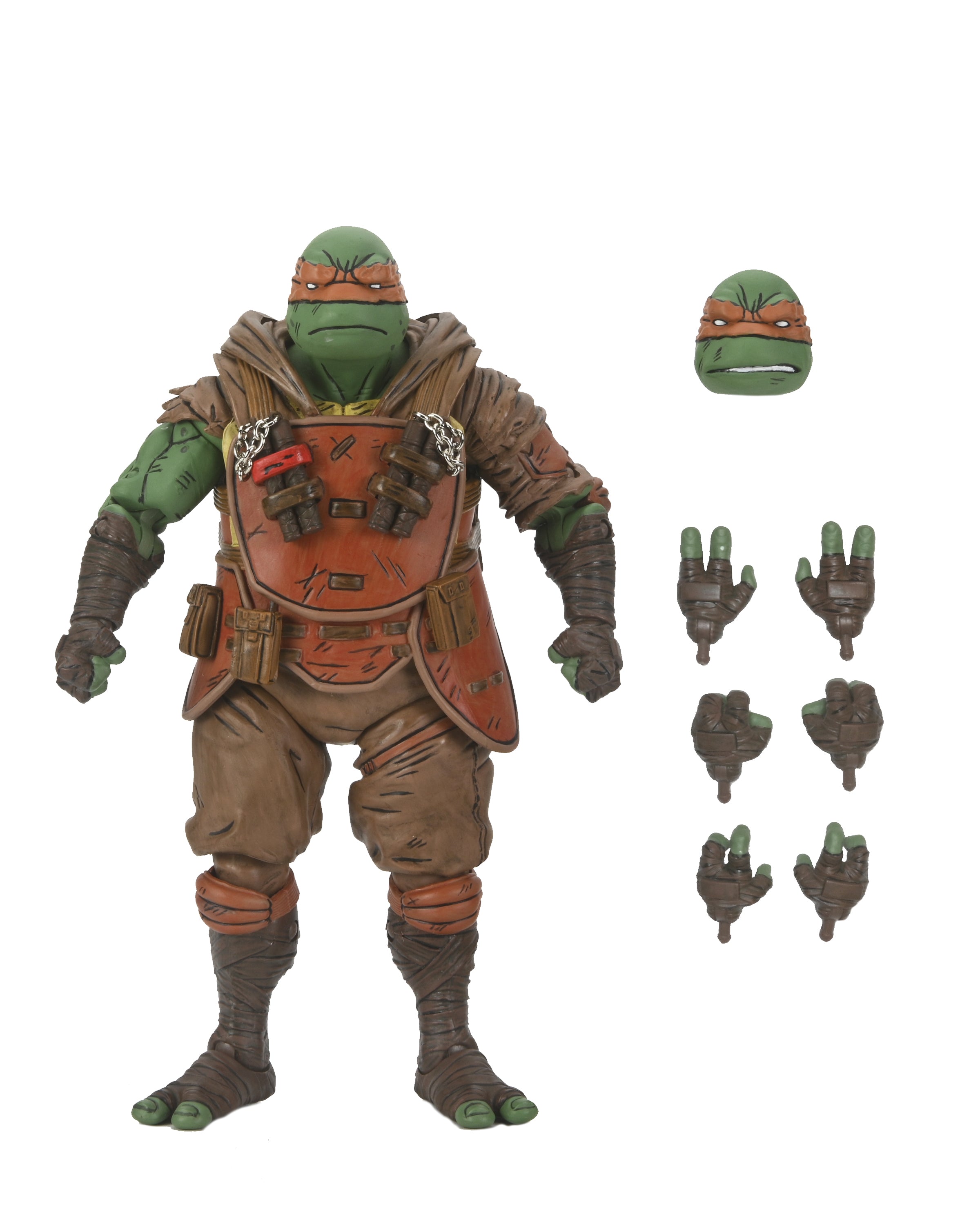 Teenage Mutant Ninja Turtles (The Last Ronin) - Ultimate Flashback Michelangelo 7" Scale Action Figure - NECA