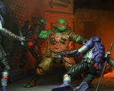 Teenage Mutant Ninja Turtles (The Last Ronin) - Ultimate Flashback Michelangelo 7" Scale Action Figure - NECA