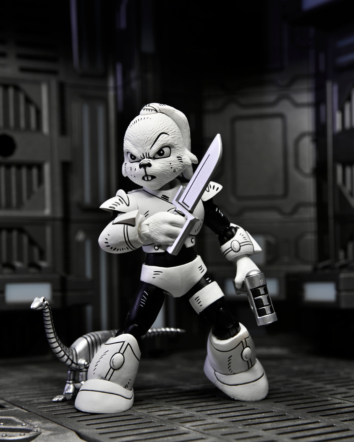 Usagi Yojimbo - Space Adventure Usagi Yojimbo Black & White 7" Scale Action Figure