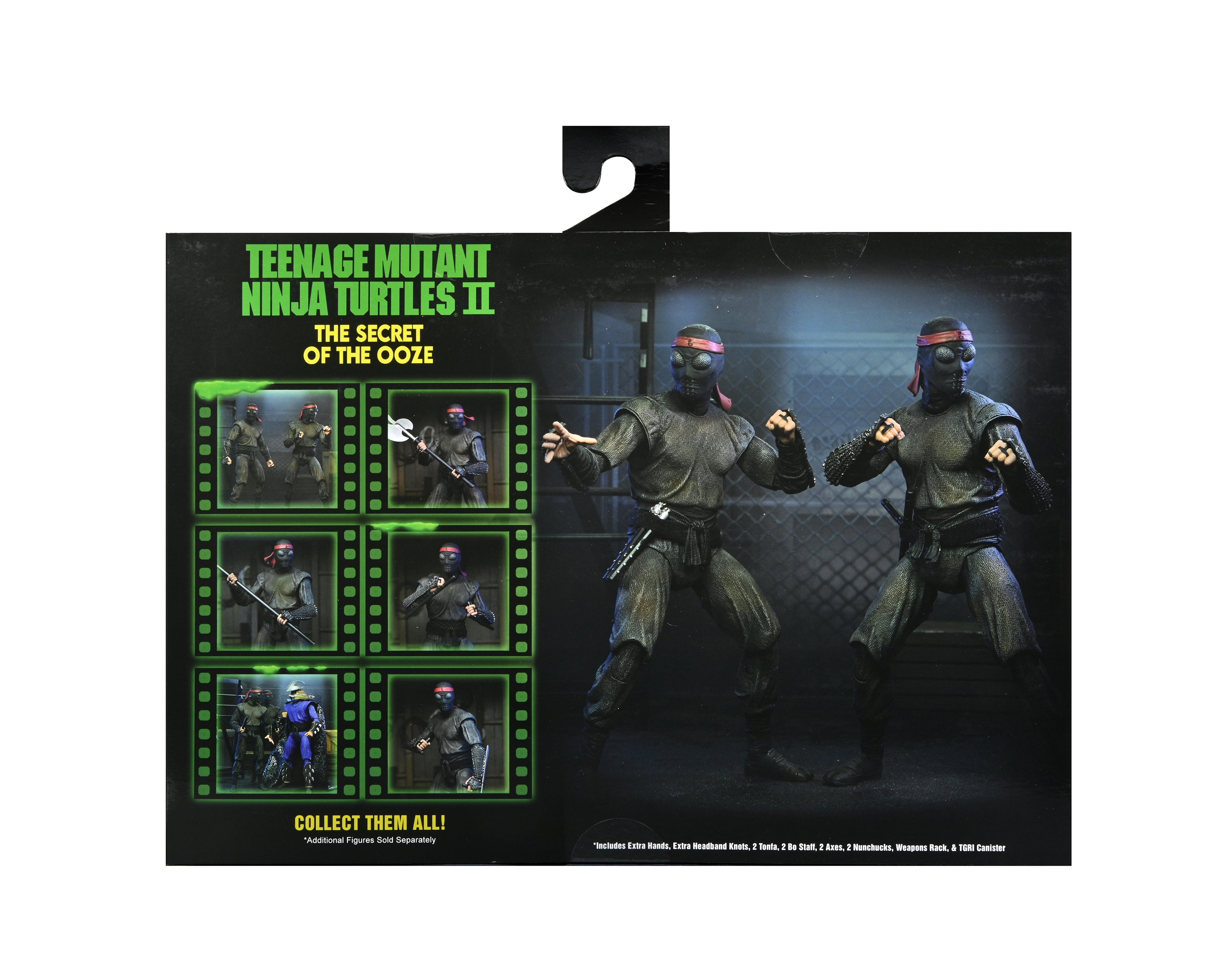 Teenage Mutant Ninja Turtles 2 - Foot Soldier with Weapons Rack 7” Scale Action Figures (2-Pack)
