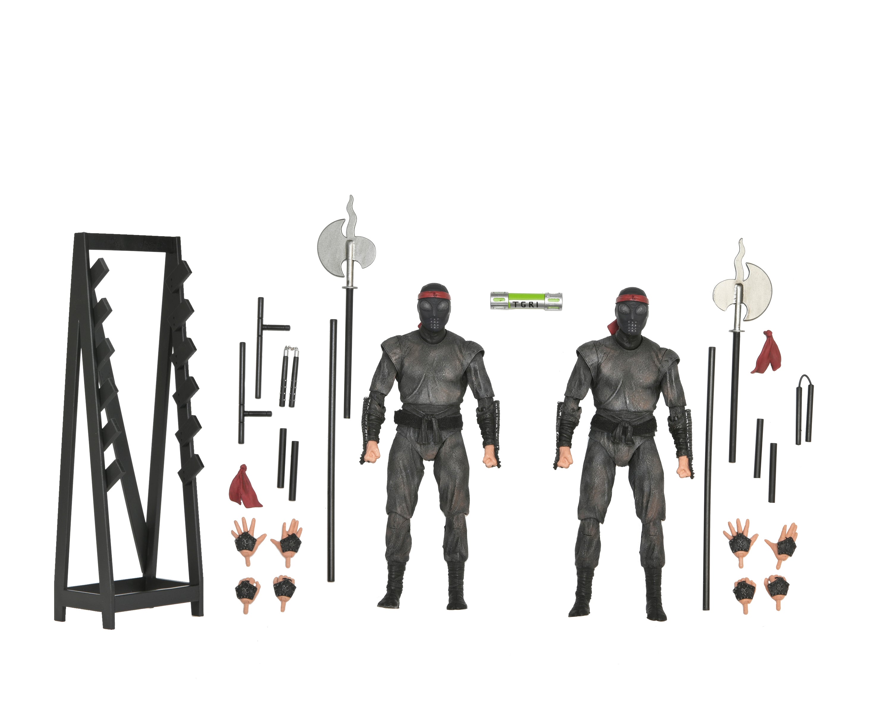 Teenage Mutant Ninja Turtles 2 - Foot Soldier with Weapons Rack 7” Scale Action Figures (2-Pack)