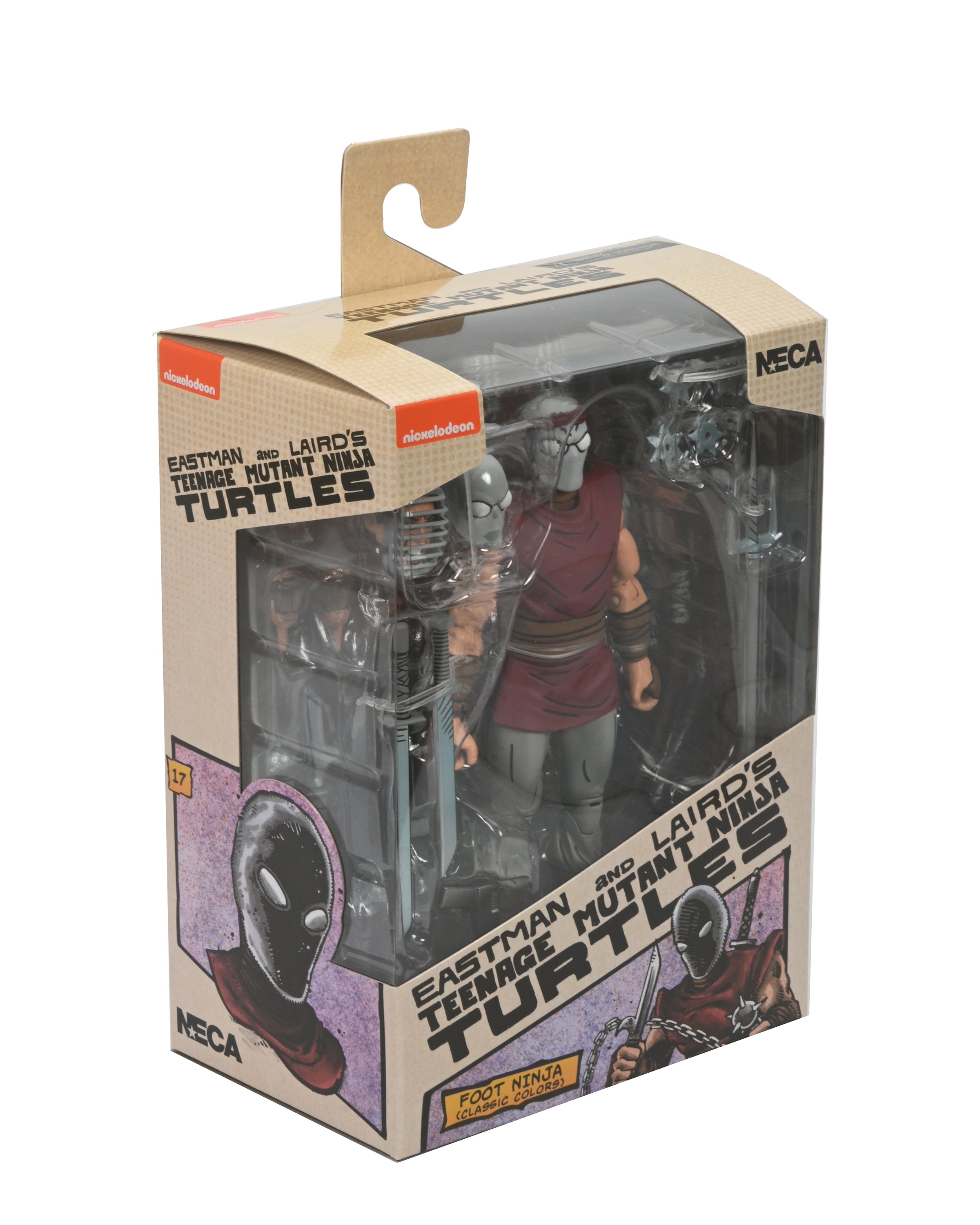 Teenage Mutant Ninja Turtles (Mirage Comics) - Foot Ninja 7" Scale Action Figure (Classic Colors) - NECA