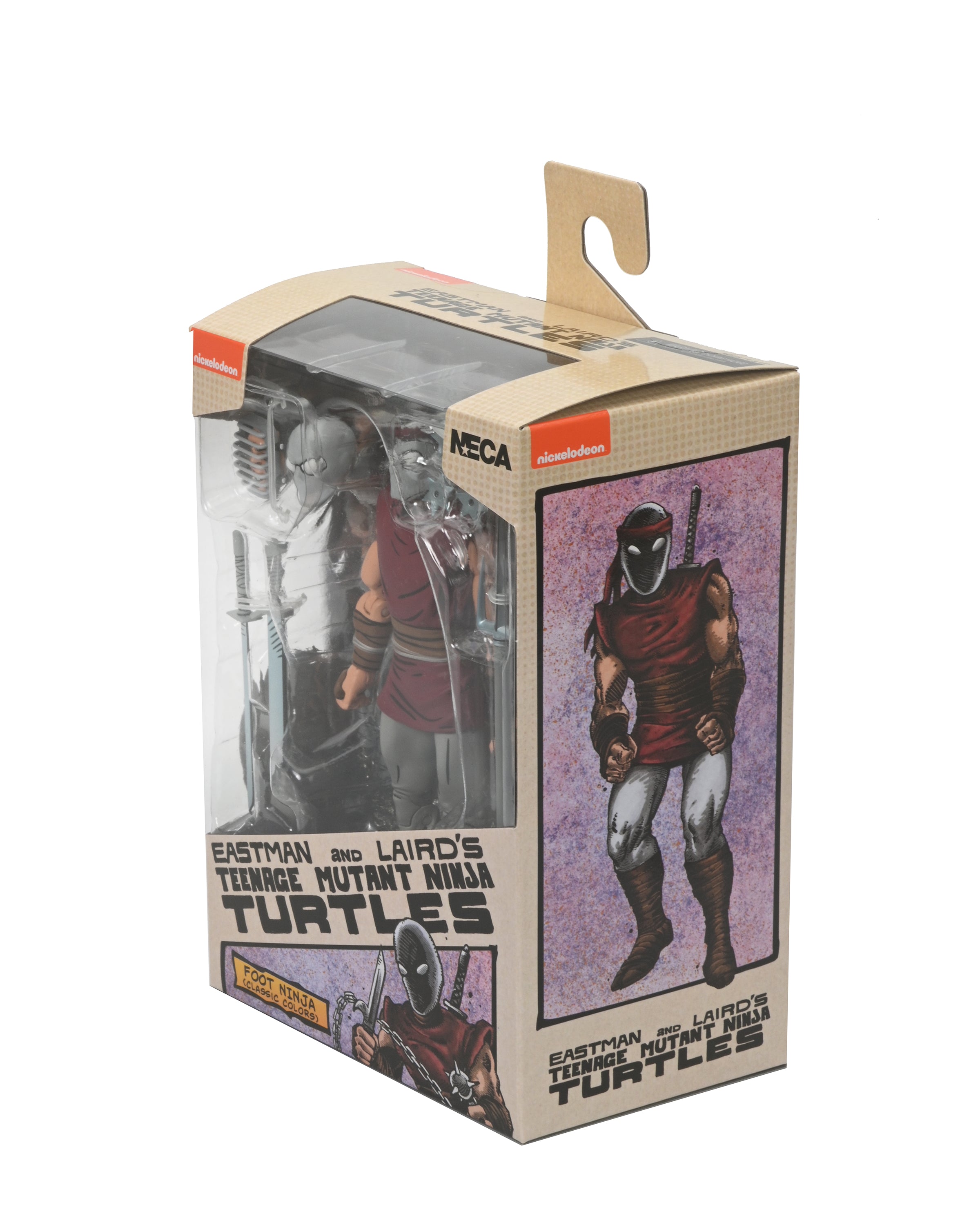 Teenage Mutant Ninja Turtles (Mirage Comics) - Foot Ninja 7" Scale Action Figure (Classic Colors) - NECA