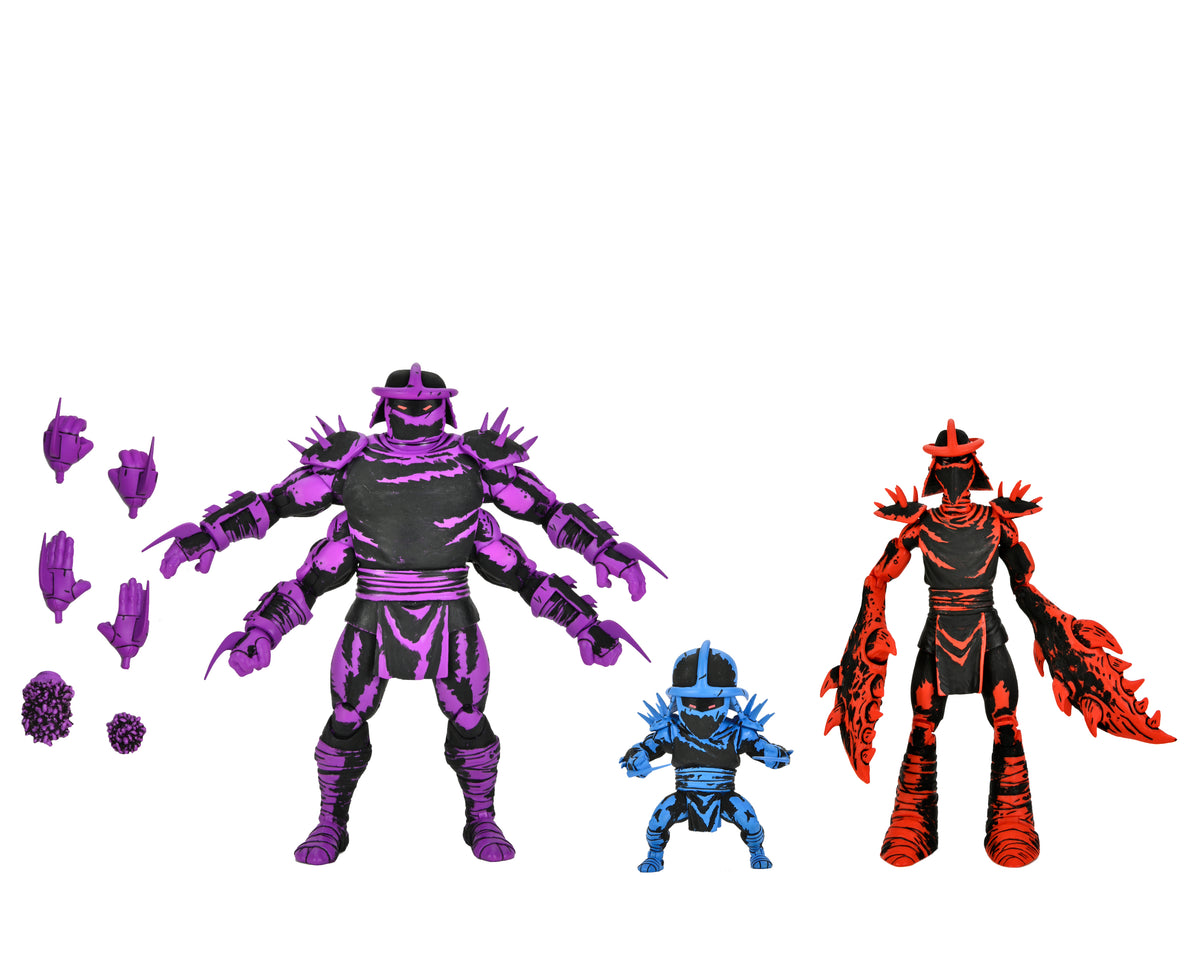 Teenage Mutant Ninja Turtles (Mirage Comics) - Shredder Clones 7" Scale Action Figures Box Set
