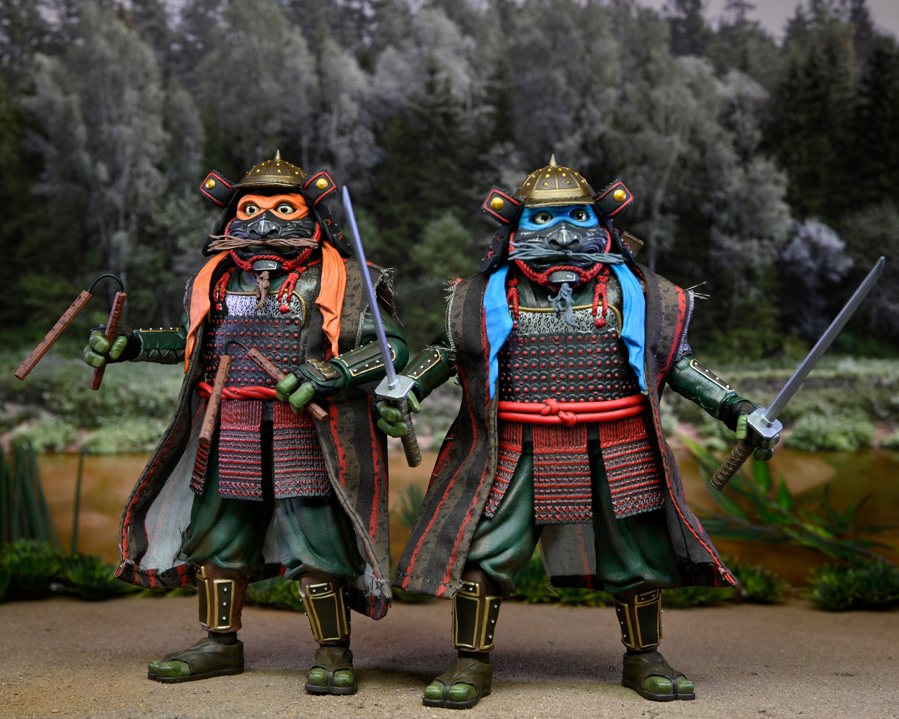 Teenage Mutant Ninja Turtles 3 - Leonardo and Michelangelo 7" Scale Action Figures (2-Pack)