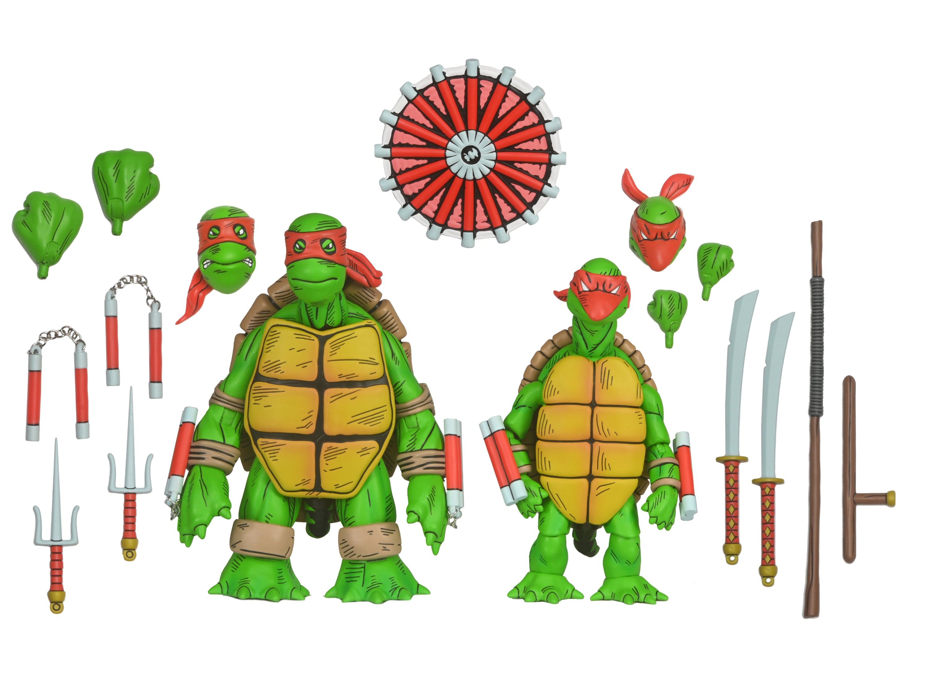 Teenage Mutant Ninja Turtles (Mirage Comics) - Eastman & Laird First Appearances 40th Anniversary 7" Scale Action Figure 2-Pack (2024 Con Exclusive) - NECA