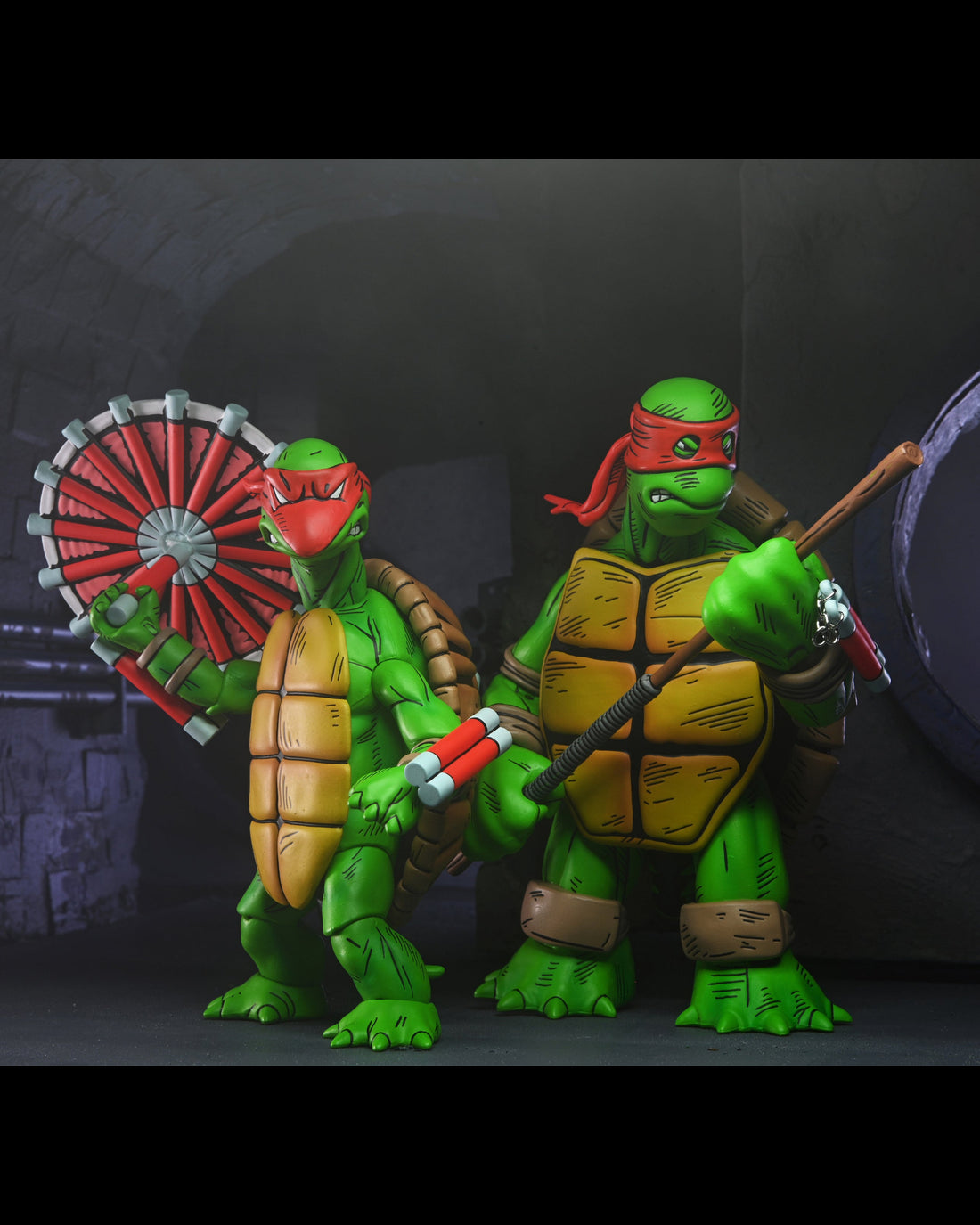 Teenage Mutant Ninja Turtles (Mirage Comics) - Eastman & Laird First Appearances 40th Anniversary 7" Scale Action Figure 2-Pack (2024 Con Exclusive) - NECA