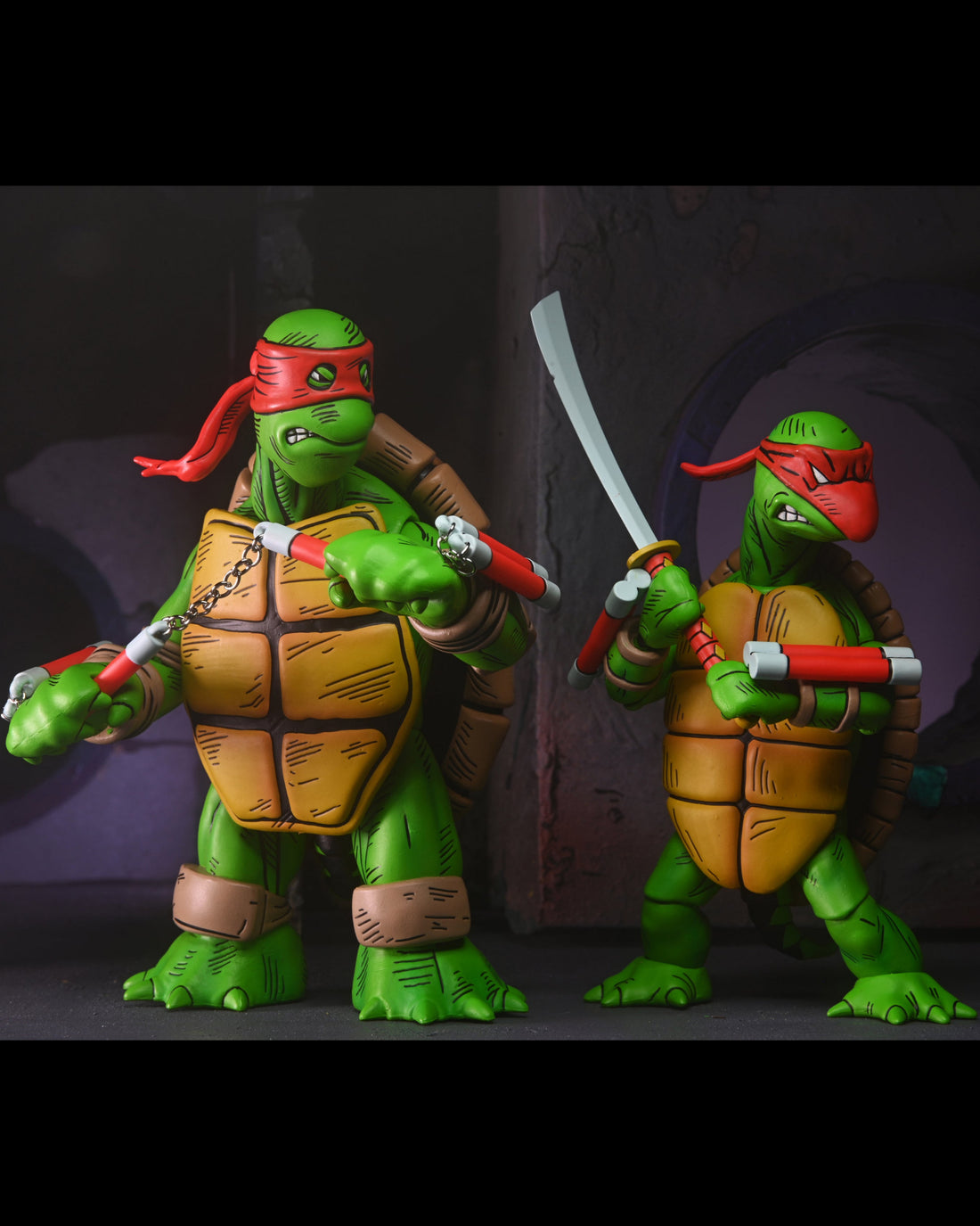 Teenage Mutant Ninja Turtles (Mirage Comics) - Eastman & Laird First Appearances 40th Anniversary 7" Scale Action Figure 2-Pack (2024 Con Exclusive) - NECA