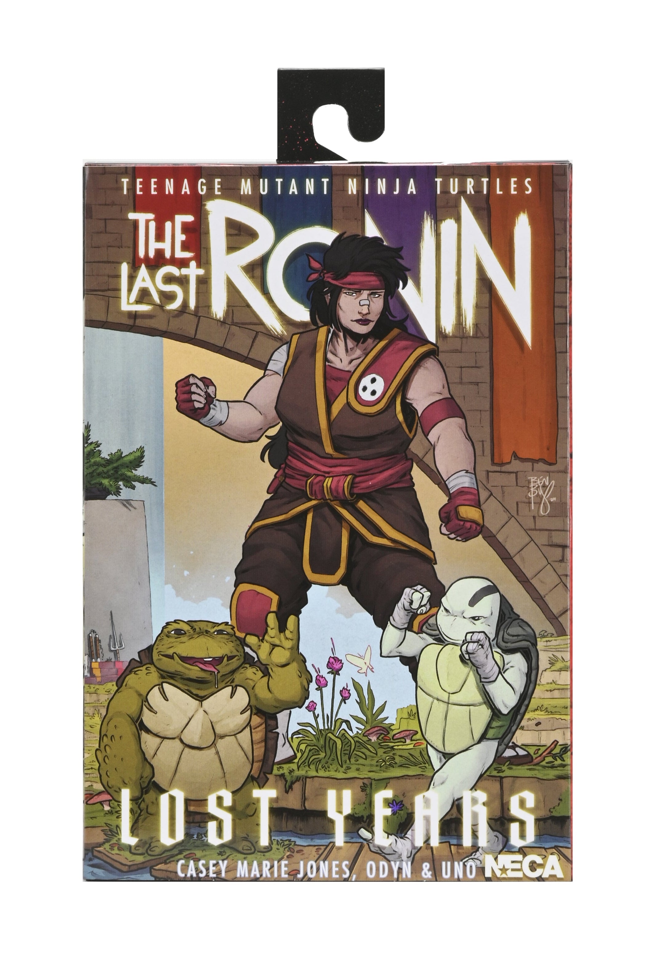 Teenage Mutant Ninja Turtles (The Last Ronin - The Lost Years) - Ultimate Casey Marie with Baby Odyn & Uno Action Figures - NECA