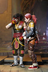 Teenage Mutant Ninja Turtles (The Last Ronin - The Lost Years) - Ultimate Casey Marie 7” Scale Action Figure - NECA - shown with Grammy April
