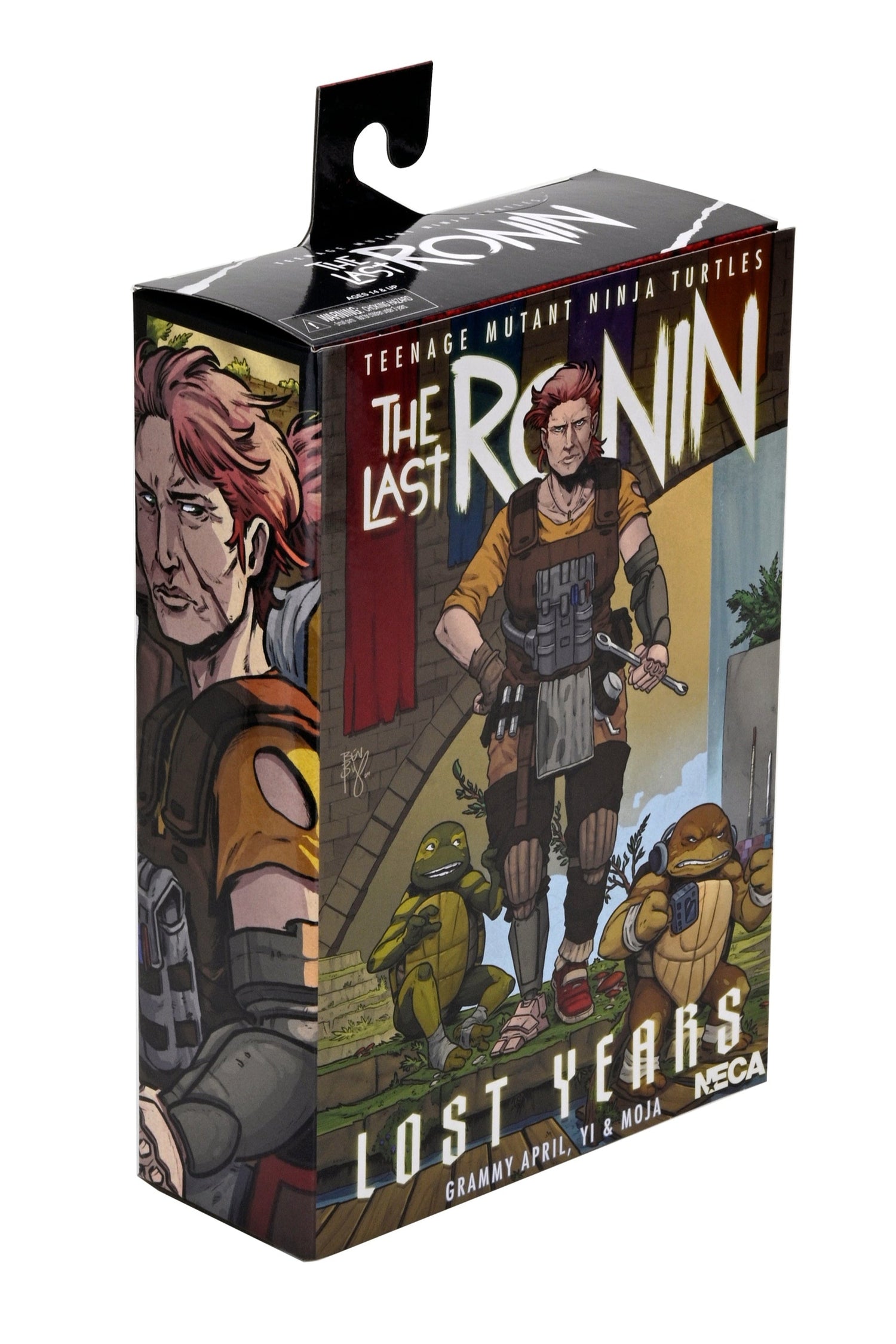 Teenage Mutant Ninja Turtles (The Last Ronin - The Lost Years) - Grammy April with Baby Yi & Moja 7” Scale Action Figures - NECA